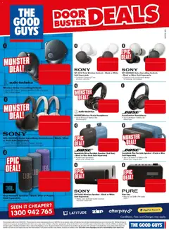 Preview of The Good Guys catalogue - valid from 10/09/2026 | Page: 23 | Products: Radio, Headphones, Case, Portable
