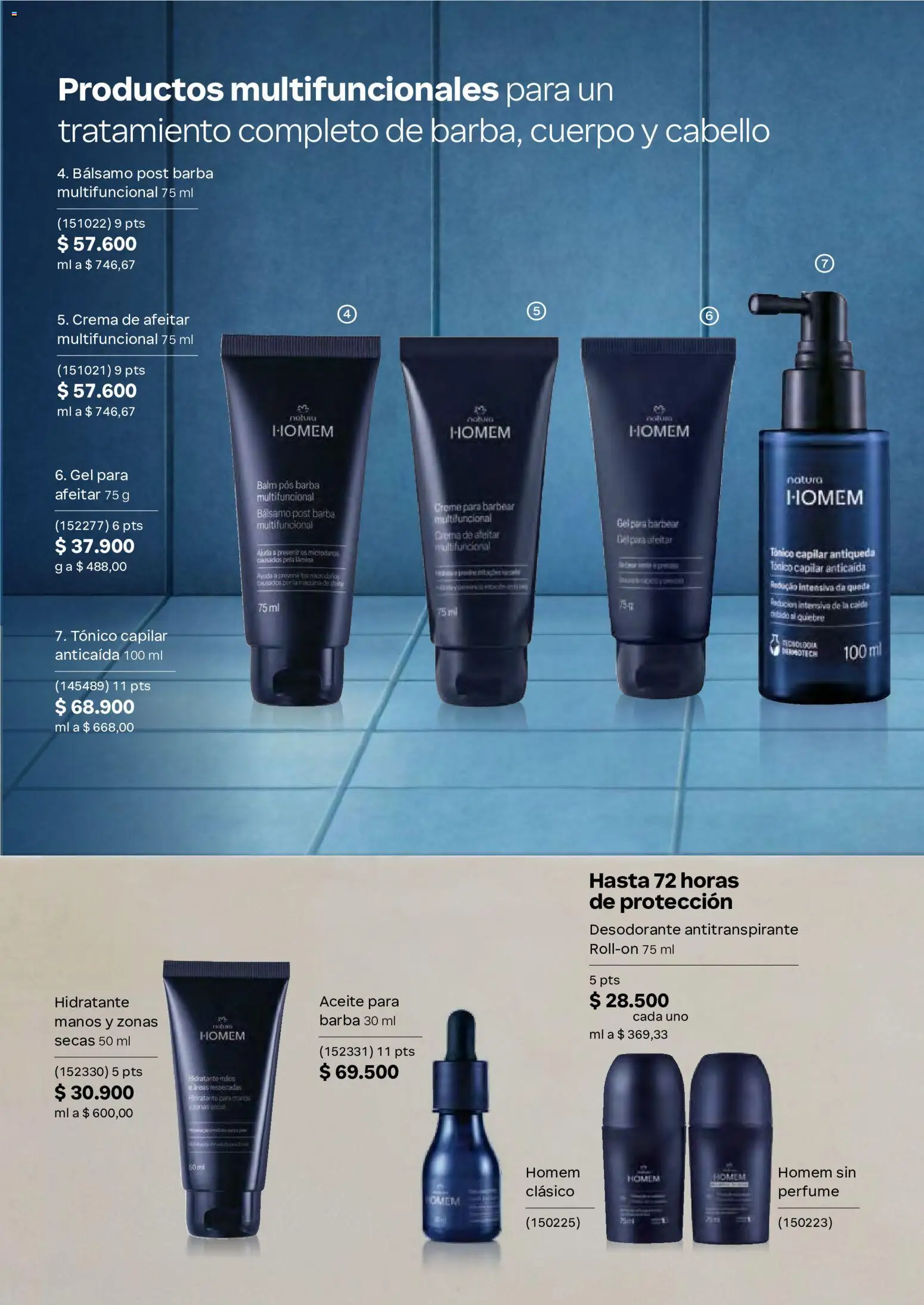 Natura revista - valida desde el 29.04.2026 | Página: 42 | Productos: Perfume, Desodorante, Antitranspirante, Aceite
