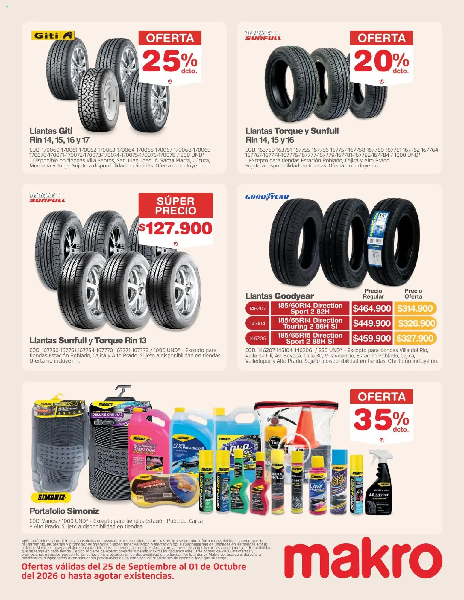 Makro revista - valida desde el 25/09/2026 | Página: 36