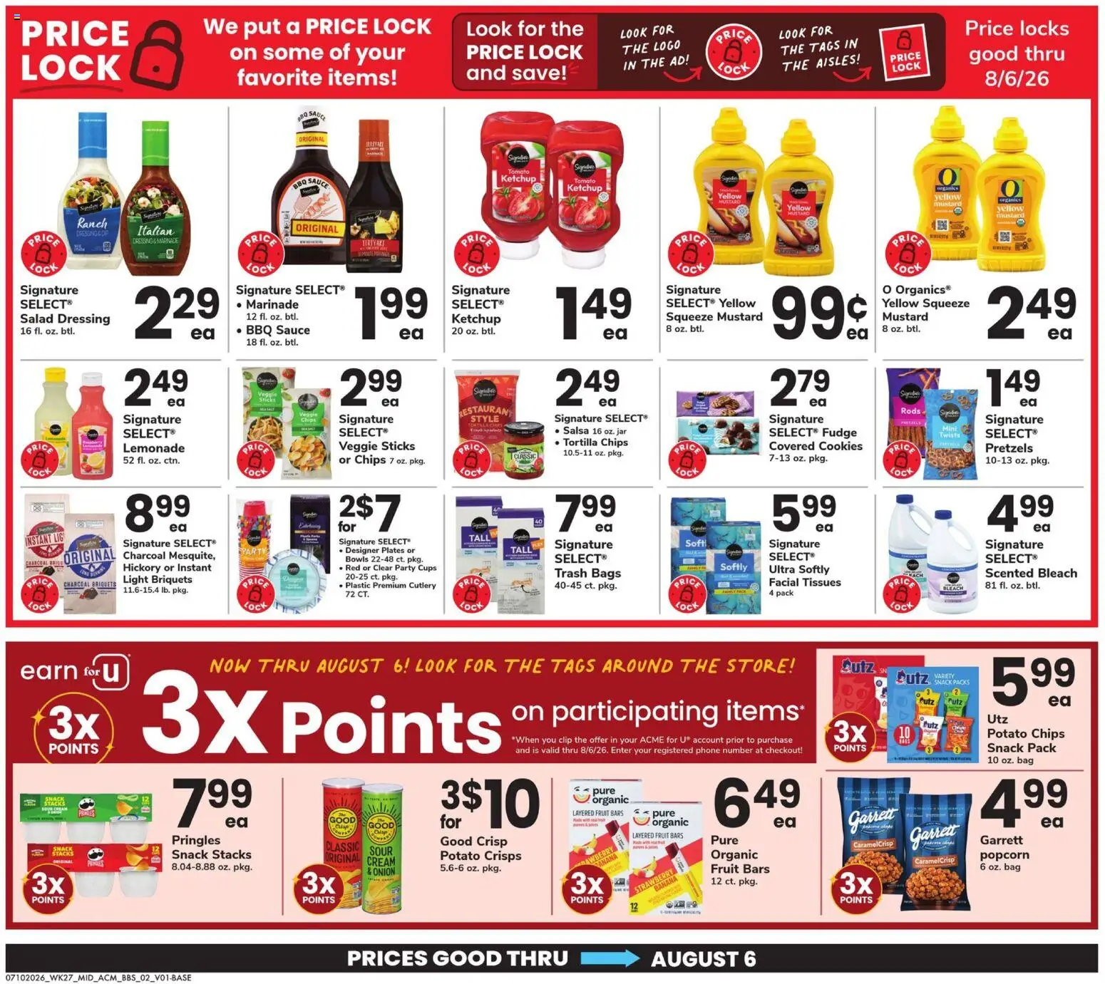 Acme Big Book of Savings - valid from 07/10/2026 | Page: 2 | Products: Clip, Sour cream, Salad, Sauce