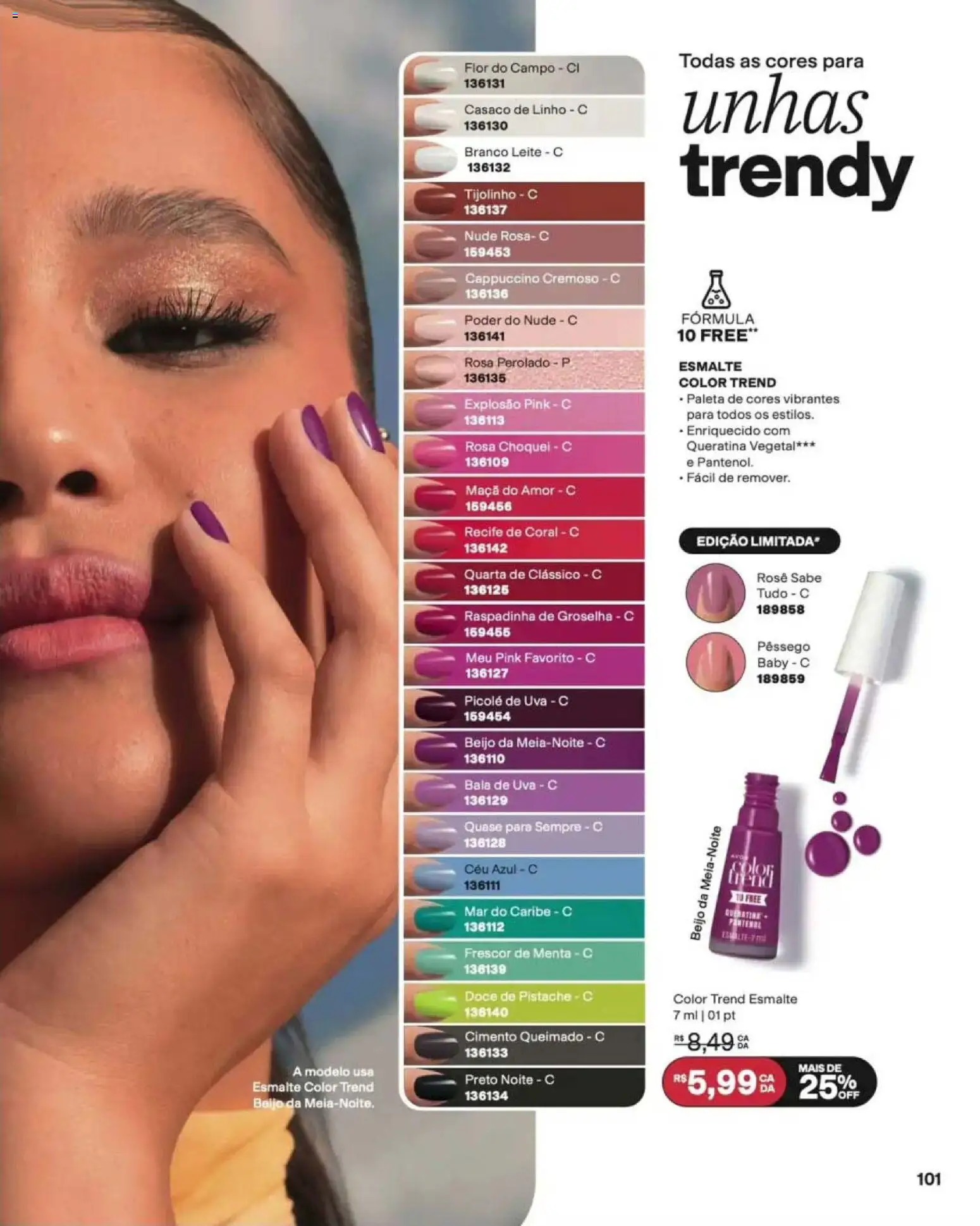 Avon Folheto - válido de 12/10/2026 | Página: 101 | Produtos: Pêssego, Doce, Picolé, Casaco