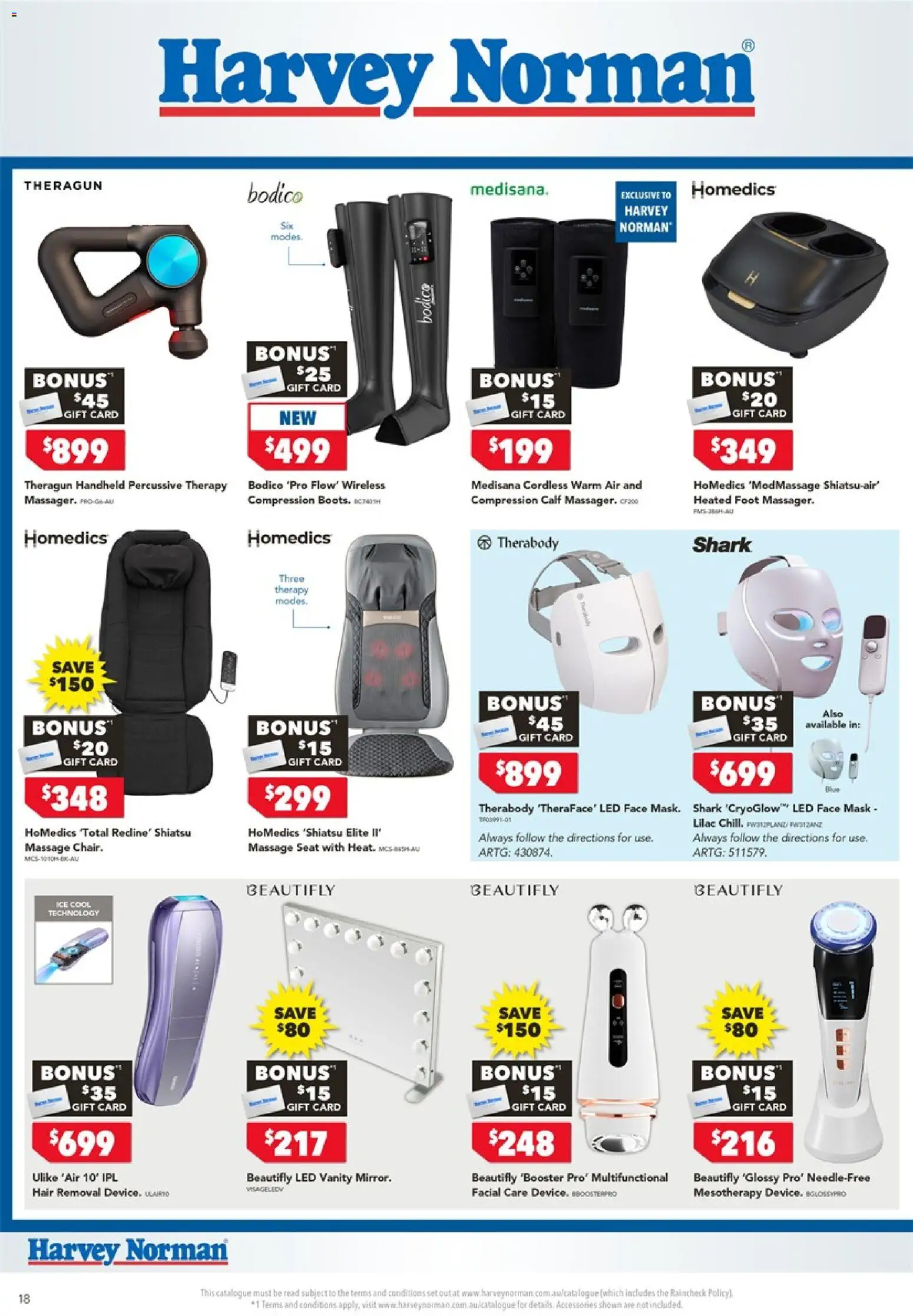 Harvey Norman catalogue - valid from 06/08/2026 | Page: 18 | Products: Compression, Mask, Ice, Face mask