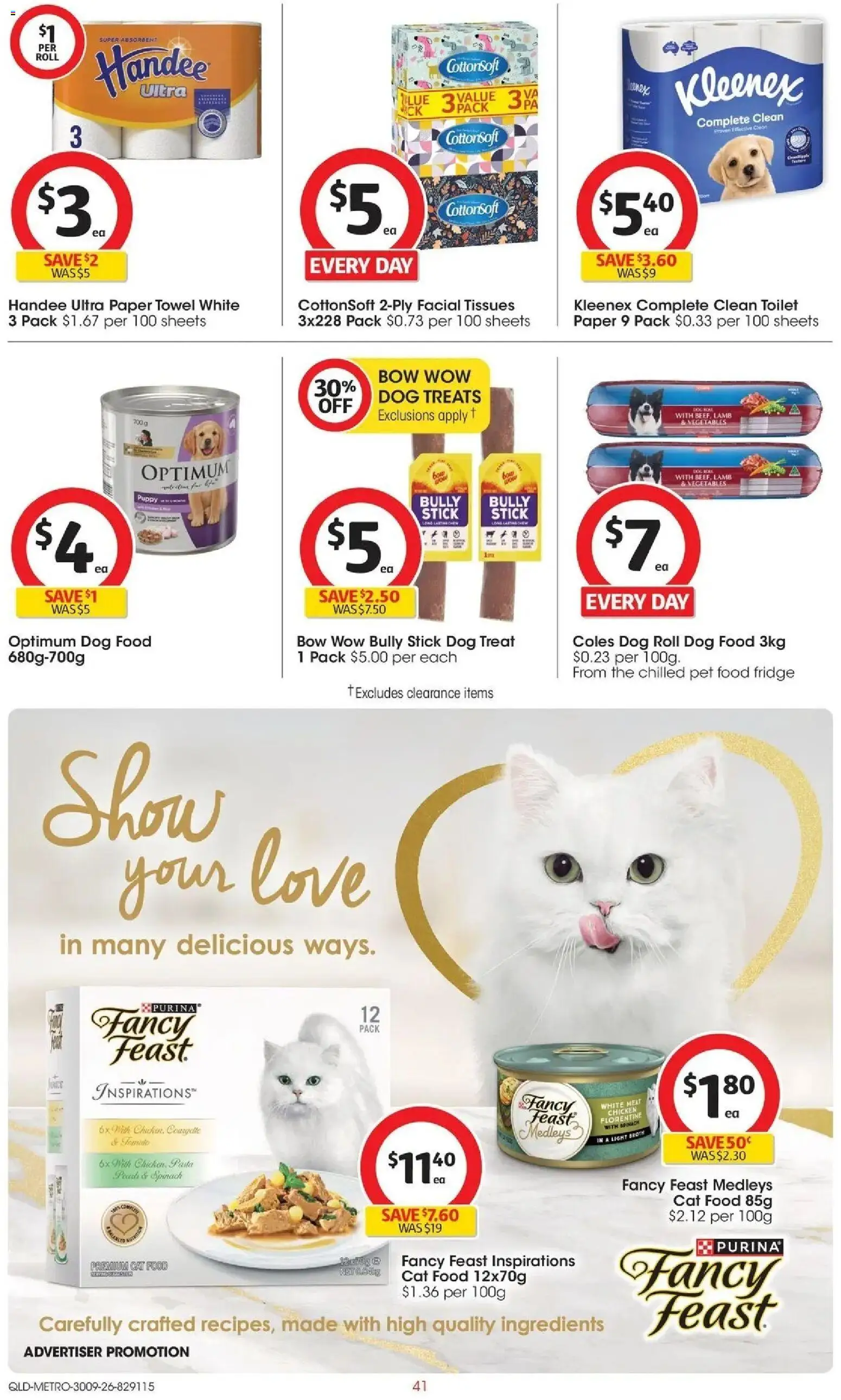 Coles catalogue - valid from 30/09/2026 | Page: 41 | Products: Light, Meat, Pasta, Fridge