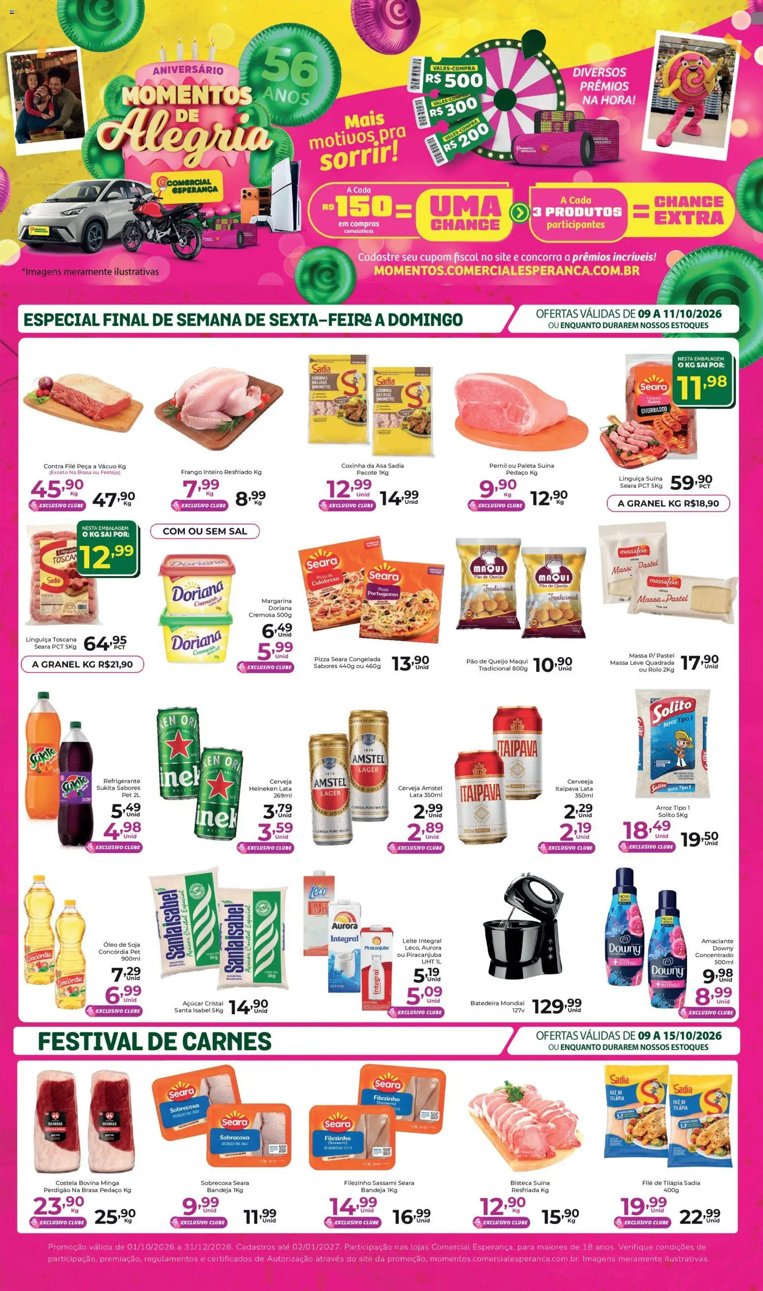 Comercial Esperança Folheto - válido de 09/10/2026 | Página: 1