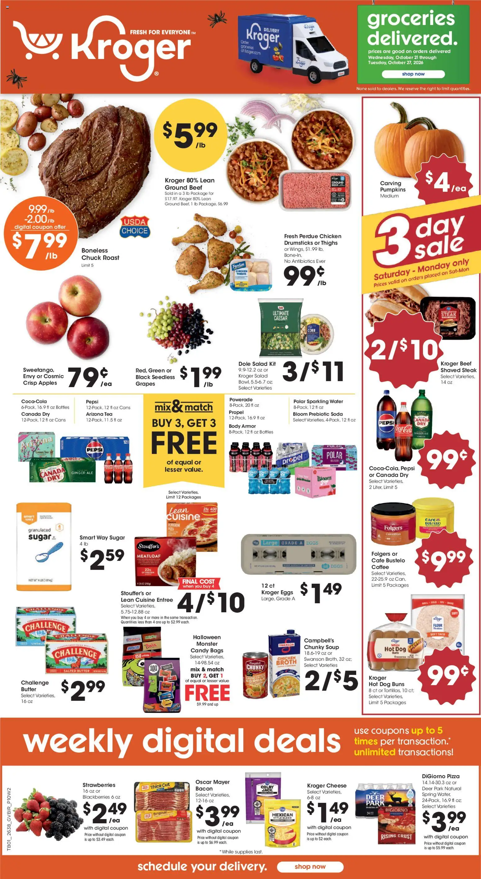 Kroger Ad - valid from 10/21/2026 | Page: 1