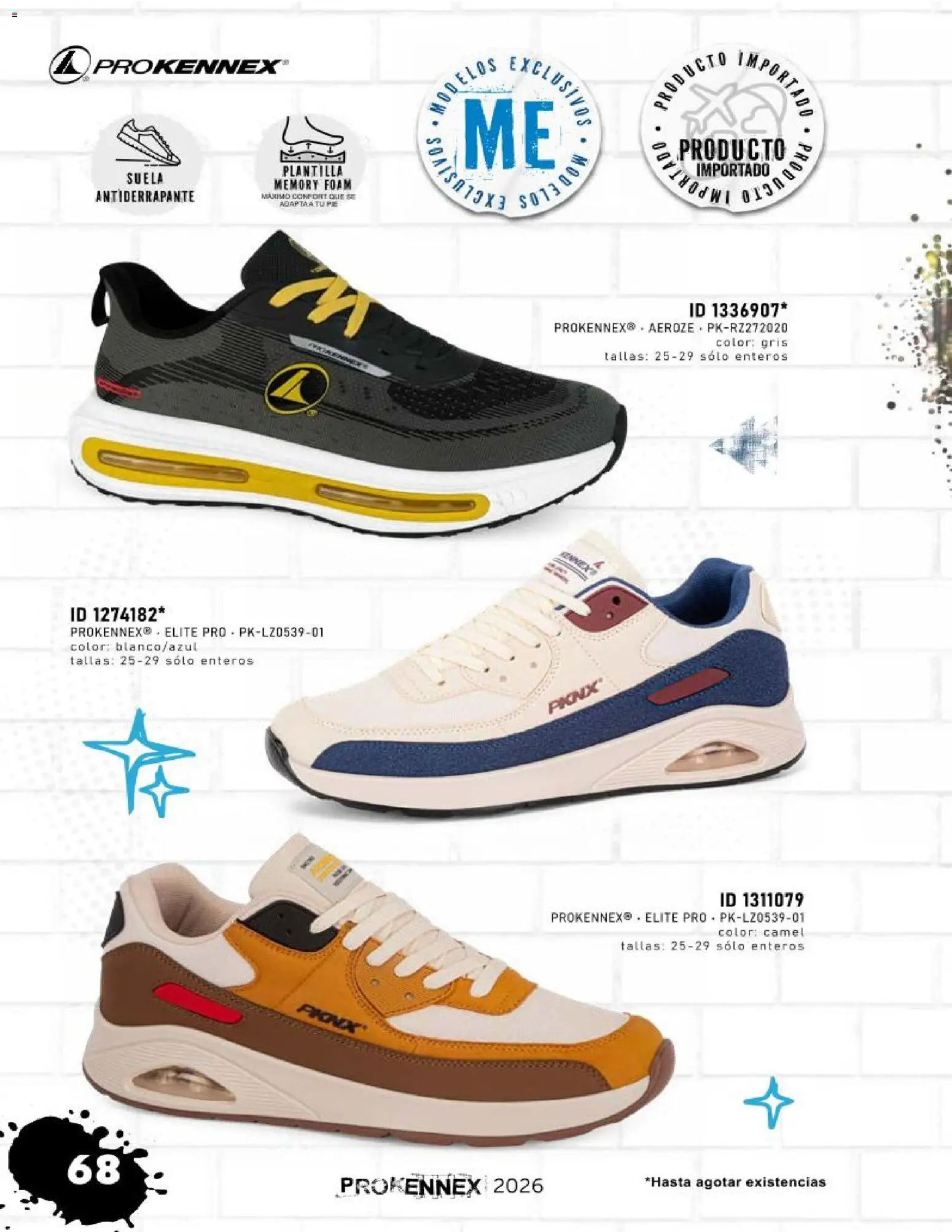 Nuevas ofertas de Price Shoes válidas en toda la República Mexicana desde el 15/09/2026. ¡Encuentra las mejores ofertas en Price Shoes catálogo Prokennex! | Página: 68