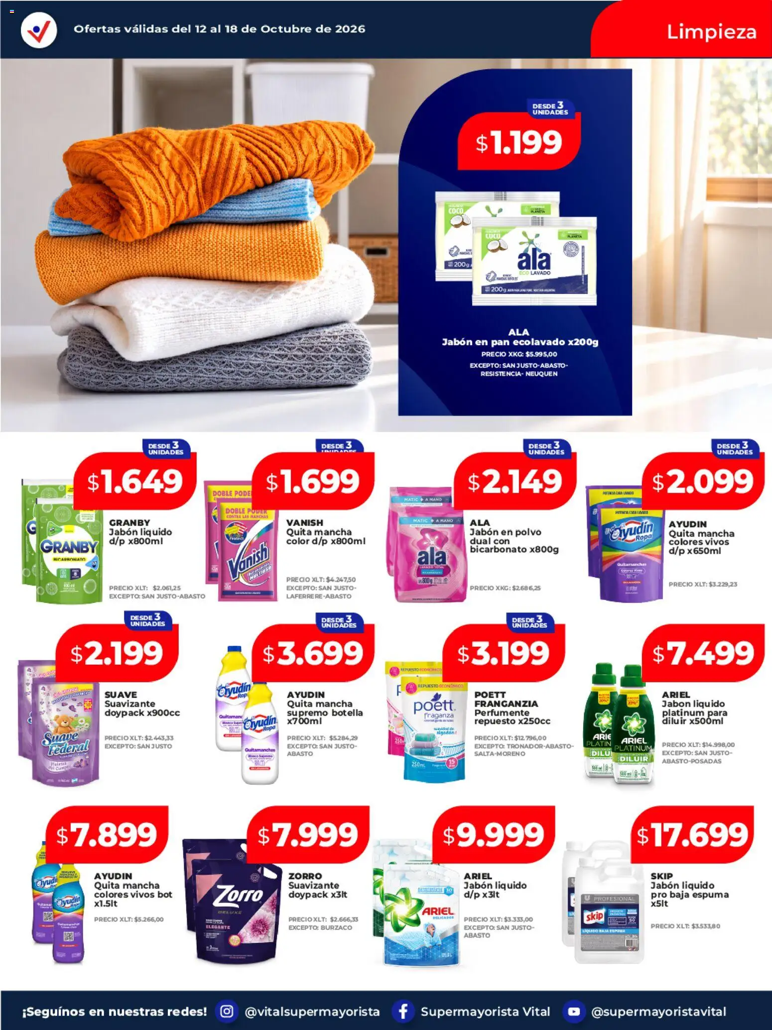 Vital - Ofertas │ válido desde el 12/10/2026 | Página: 11