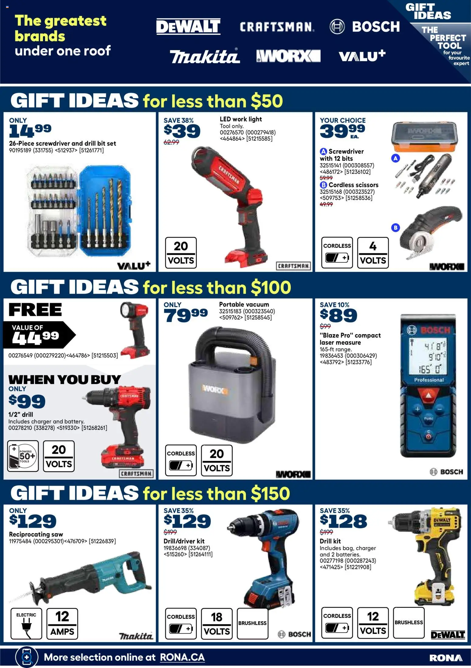 Rona flyer valid from Jul 16, 2026 | Page: 24 | Products: Tools, Cordless scissors