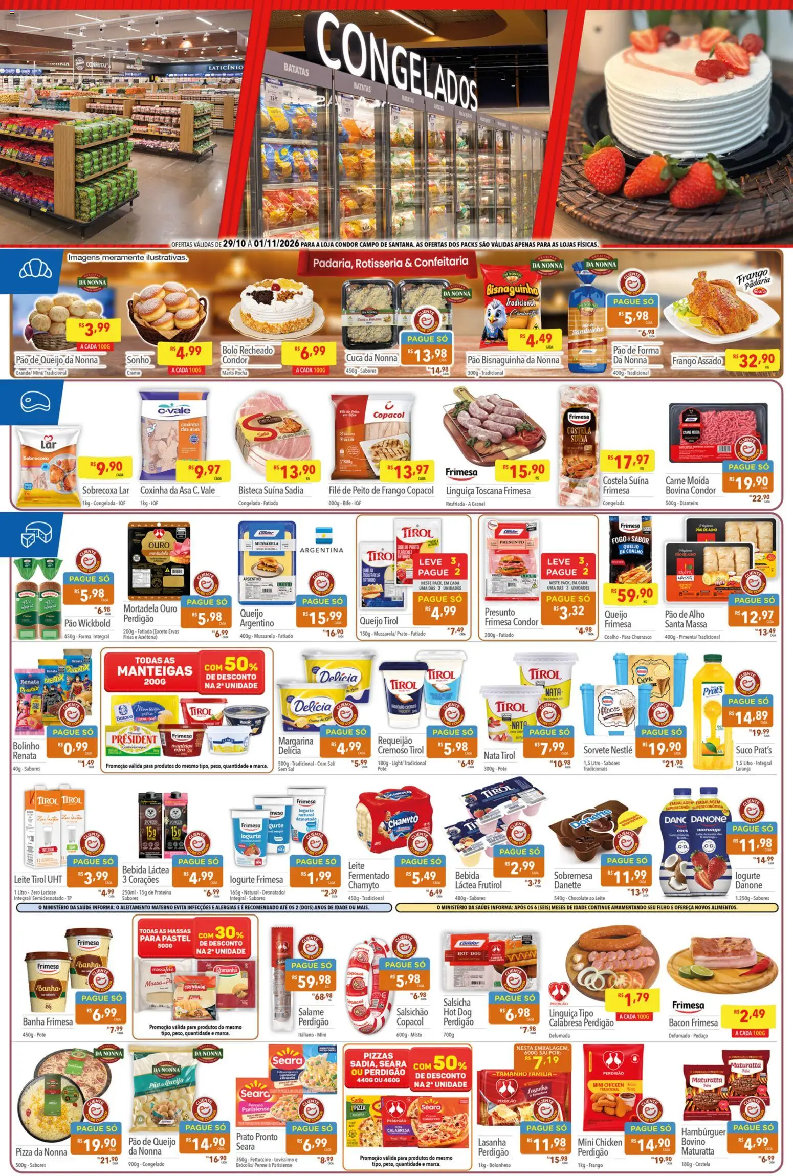 Supermercados Condor Folheto - válido de 29/10/2026 | Página: 3