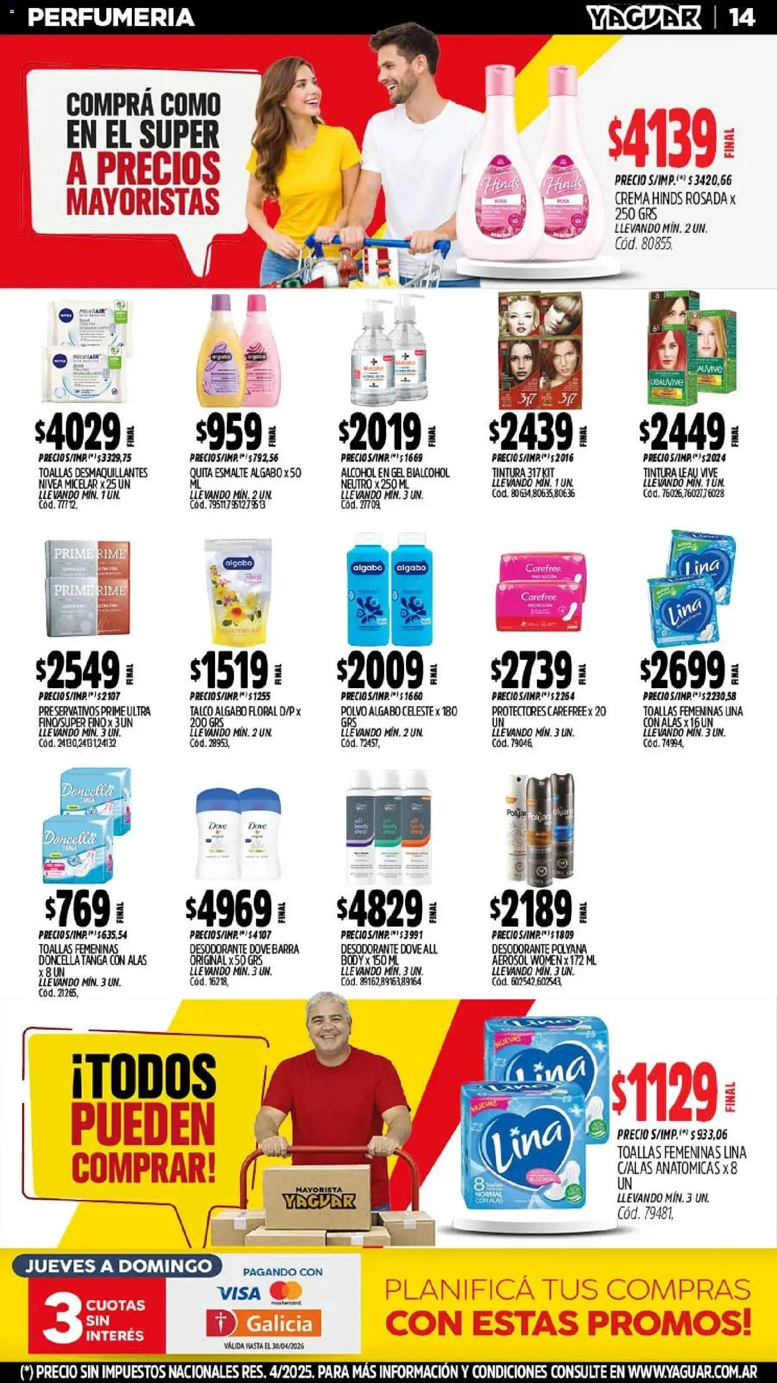 Yaguar - Oferta Semanal Mar del Plata │ válido desde el 04.05.2026 | Página: 14