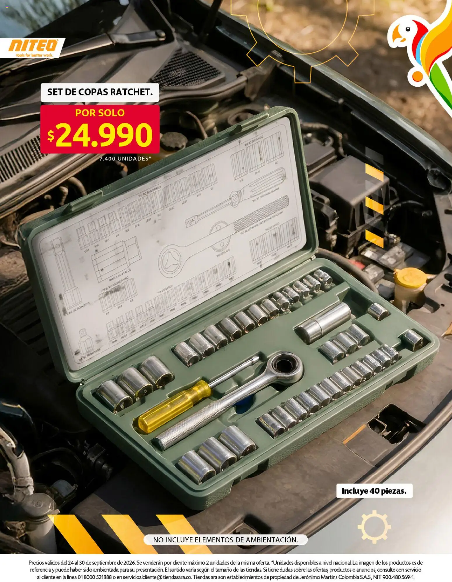 Ara revista - valida desde el 24/09/2026 | Página: 15 | Productos: Sobre