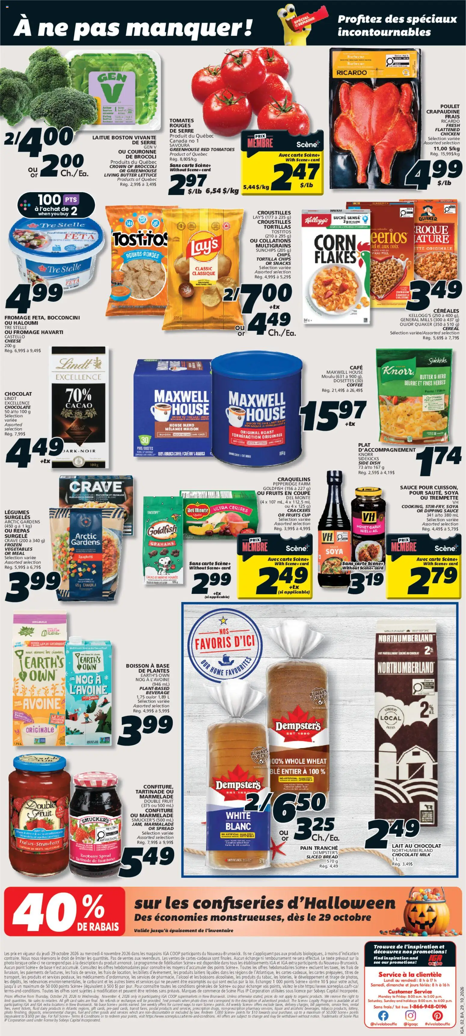IGA flyer valid from Oct 29, 2026 | Page: 2
