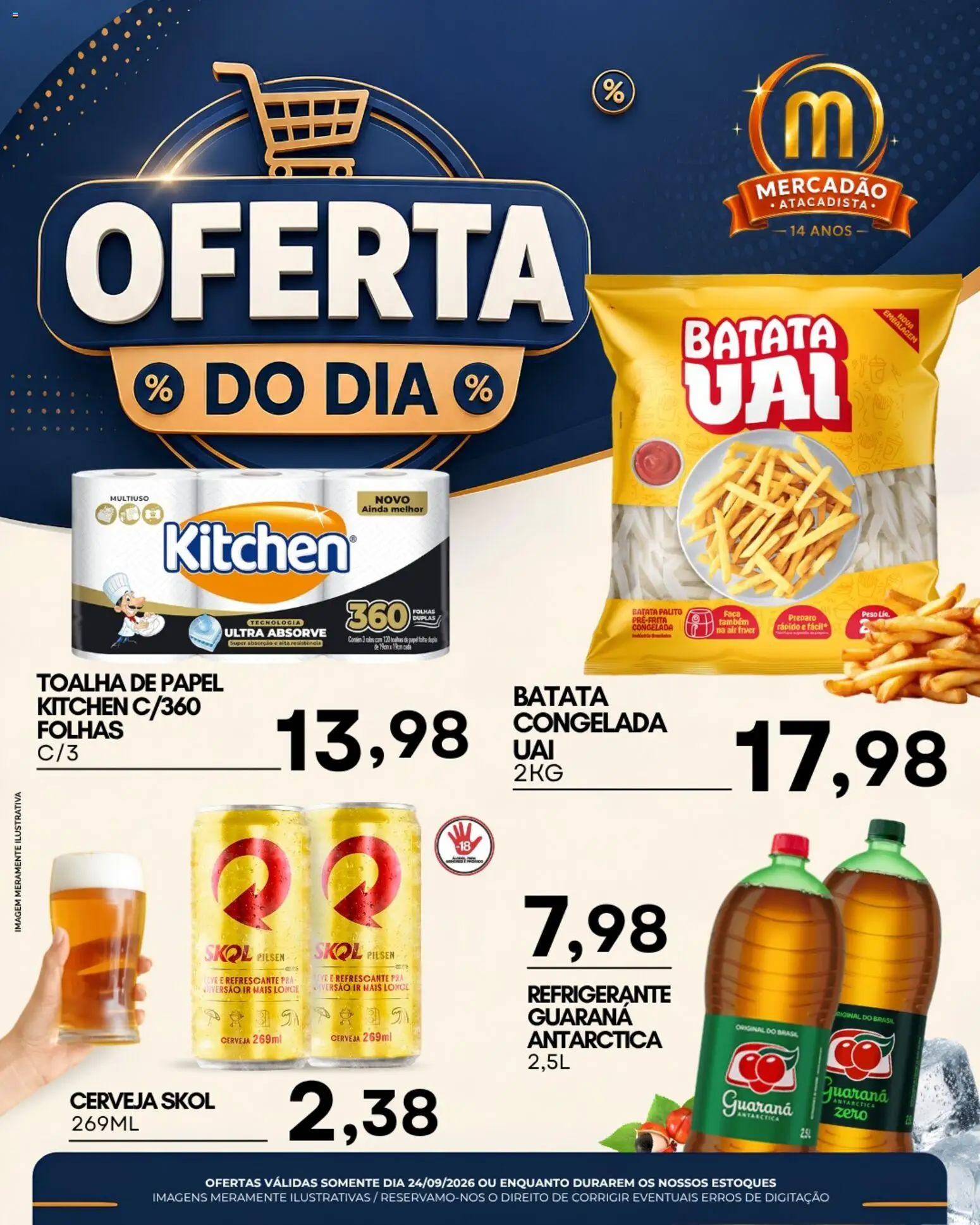 Mercadao Atacadista Quinta-feira 24 Setembro
