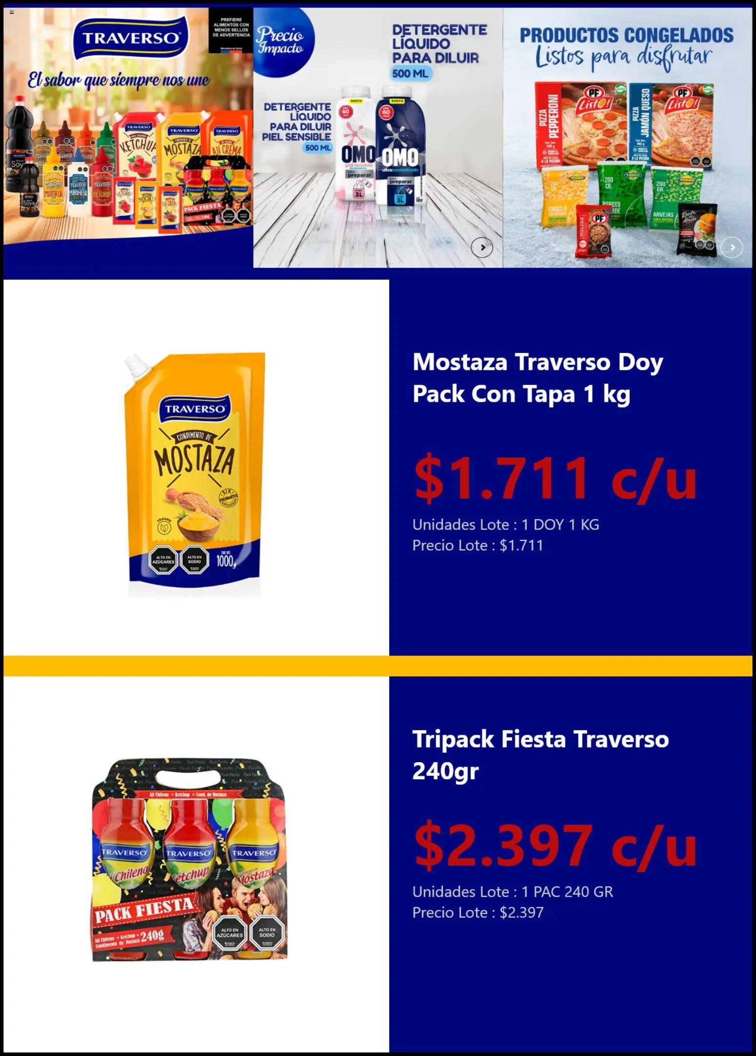 La Oferta ofertas  │ válido desde el 31.03.2026 | Página: 4 | Productos: Detergente, Ketchup, Mostaza, Arvejas