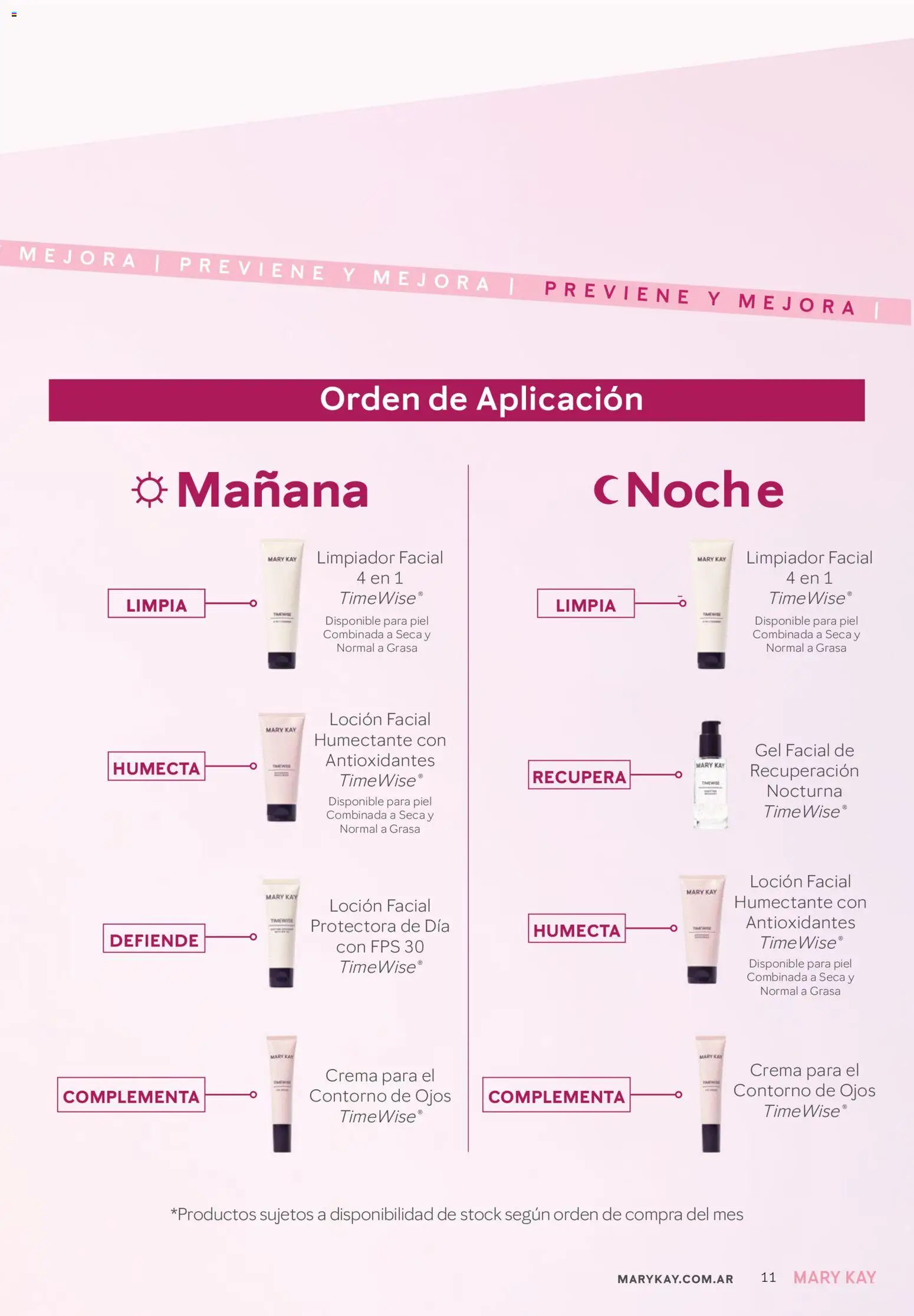 Mary Kay - Celebrá Tu Piel │ válido desde el 01/08/2026 | Página: 11 | Productos: Contorno de ojos, Contorno, Loción, Limpiador