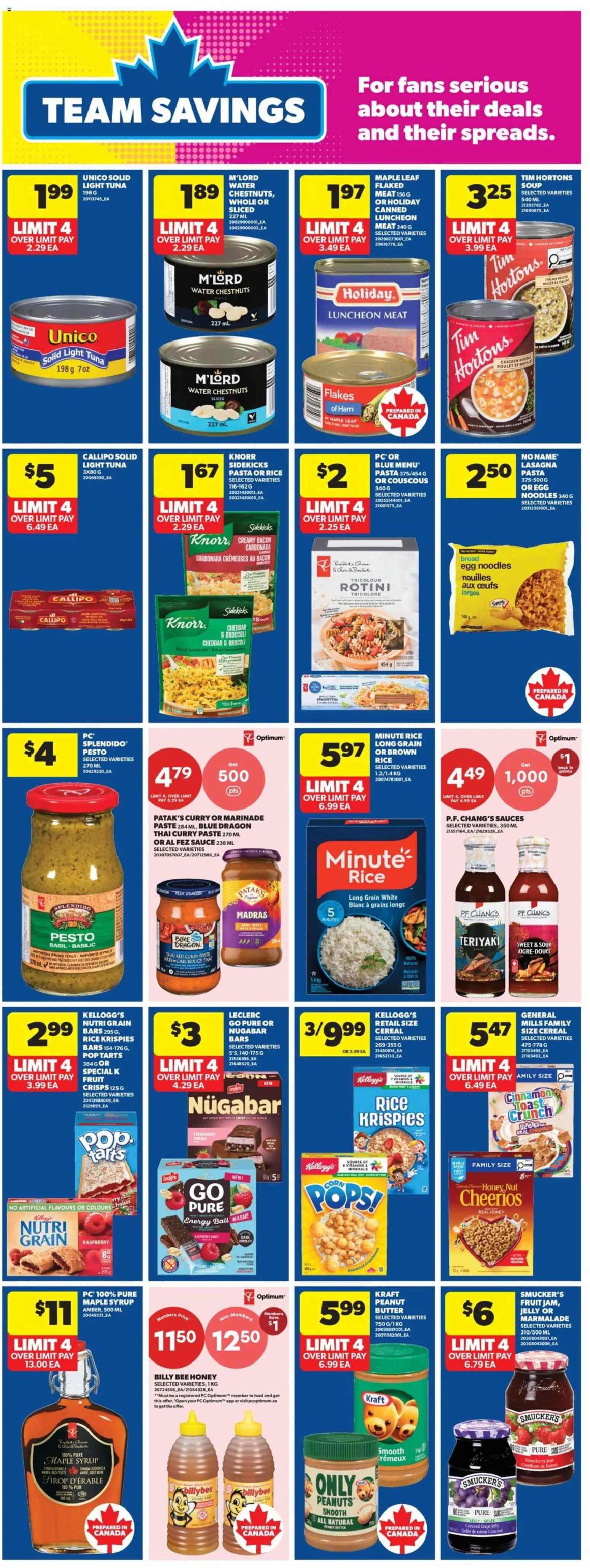 Real Canadian Superstore flyer valid from 14.05.2026 | Page: 29 | Products: Rice, Noodles, PC, Butter