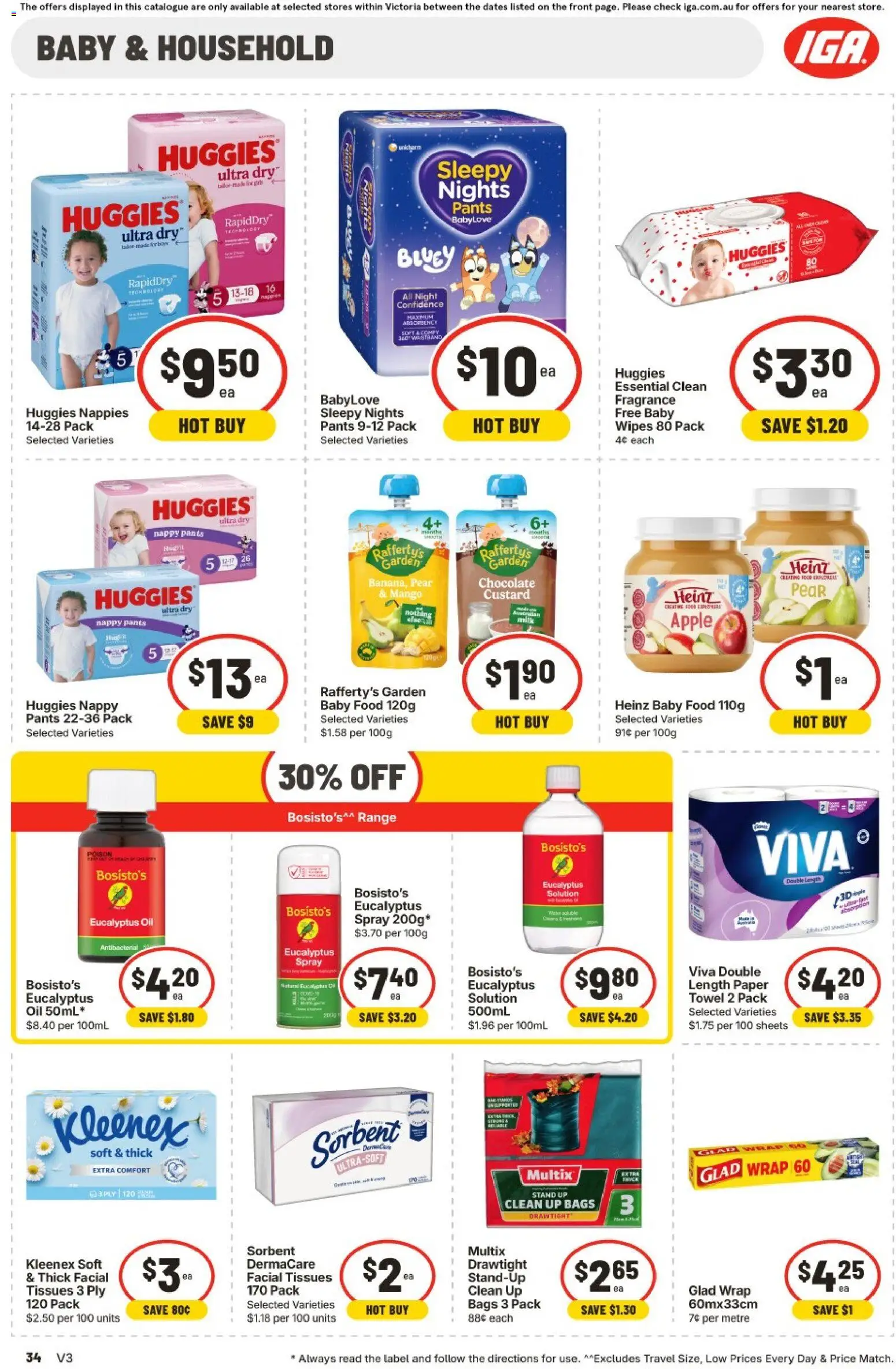IGA catalogue - valid from 22/07/2026 | Page: 32 | Products: Oil, Chocolate, Pants, Mango