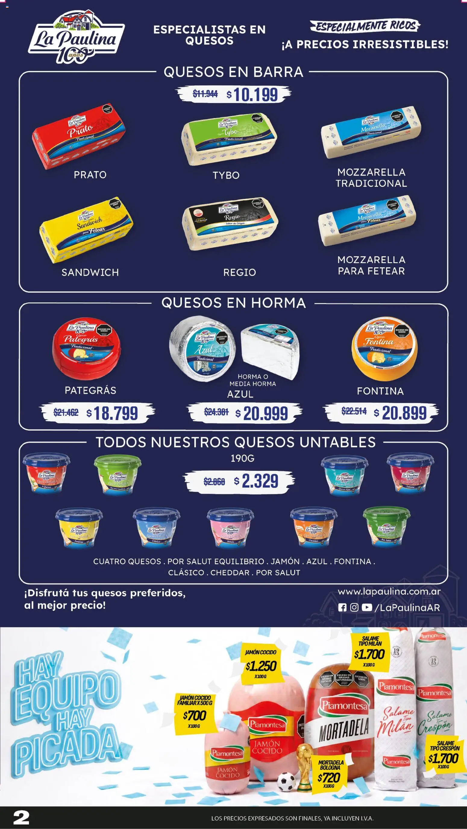 Makro ofertas Makro VOLVETE A ILUSIONAR │ válido desde el 25/06/2026 | Página: 3 | Productos: Jamón cocido, Queso, Jamón, Salame