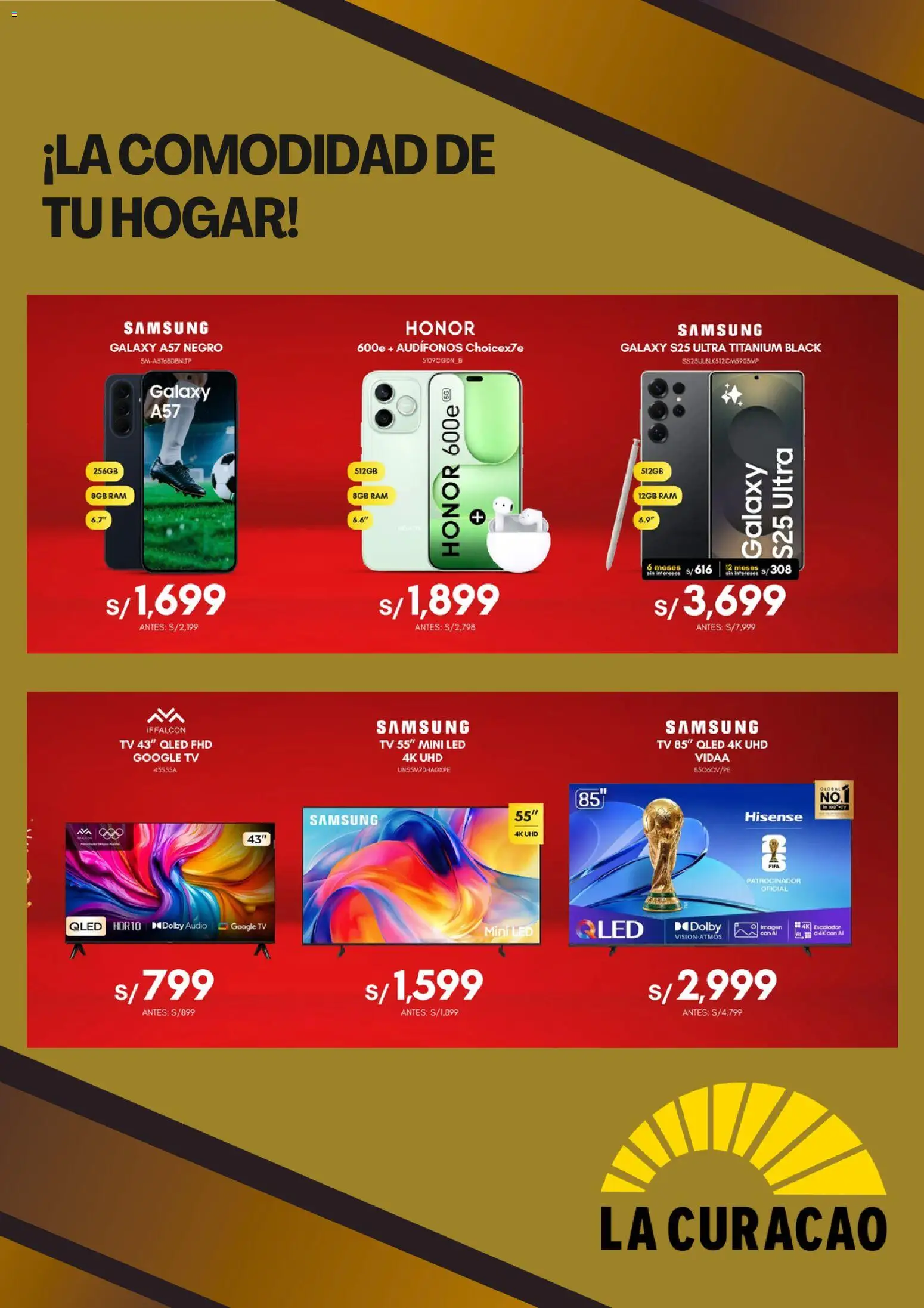 Catálogo La Curacao válido desde 20/07/2026 | Página: 4 | Productos: Audio, Audífonos