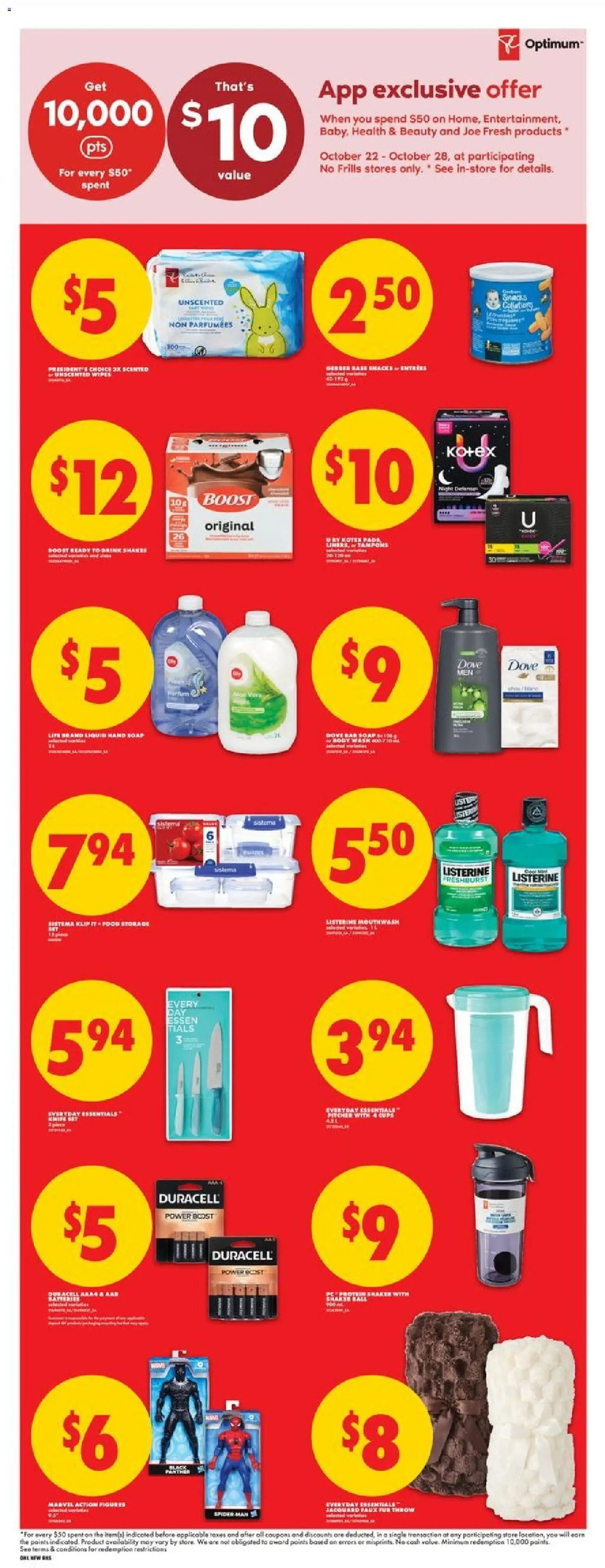 No Frills flyer valid from Oct 22, 2026 | Page: 5