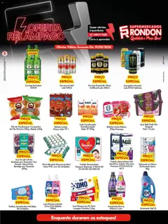 Supermercados Rondon ofertas Relâmpago - Pré-Visualização do folheto da loja Supermercados Rondon, válido de 19/09/2026