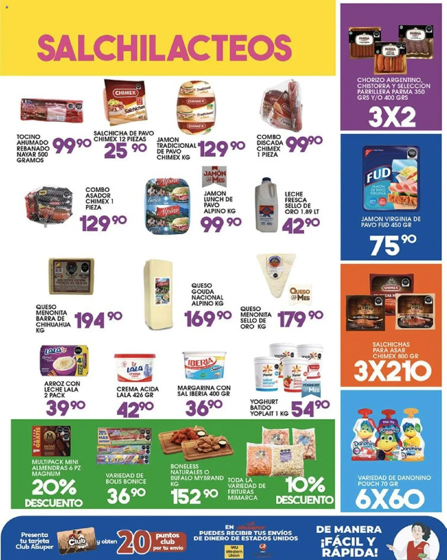 Nuevas ofertas de Alsuper válidas en toda la República Mexicana desde el 19.06.2026. ¡Encuentra las mejores ofertas en Alsuper folleto! | Página: 3