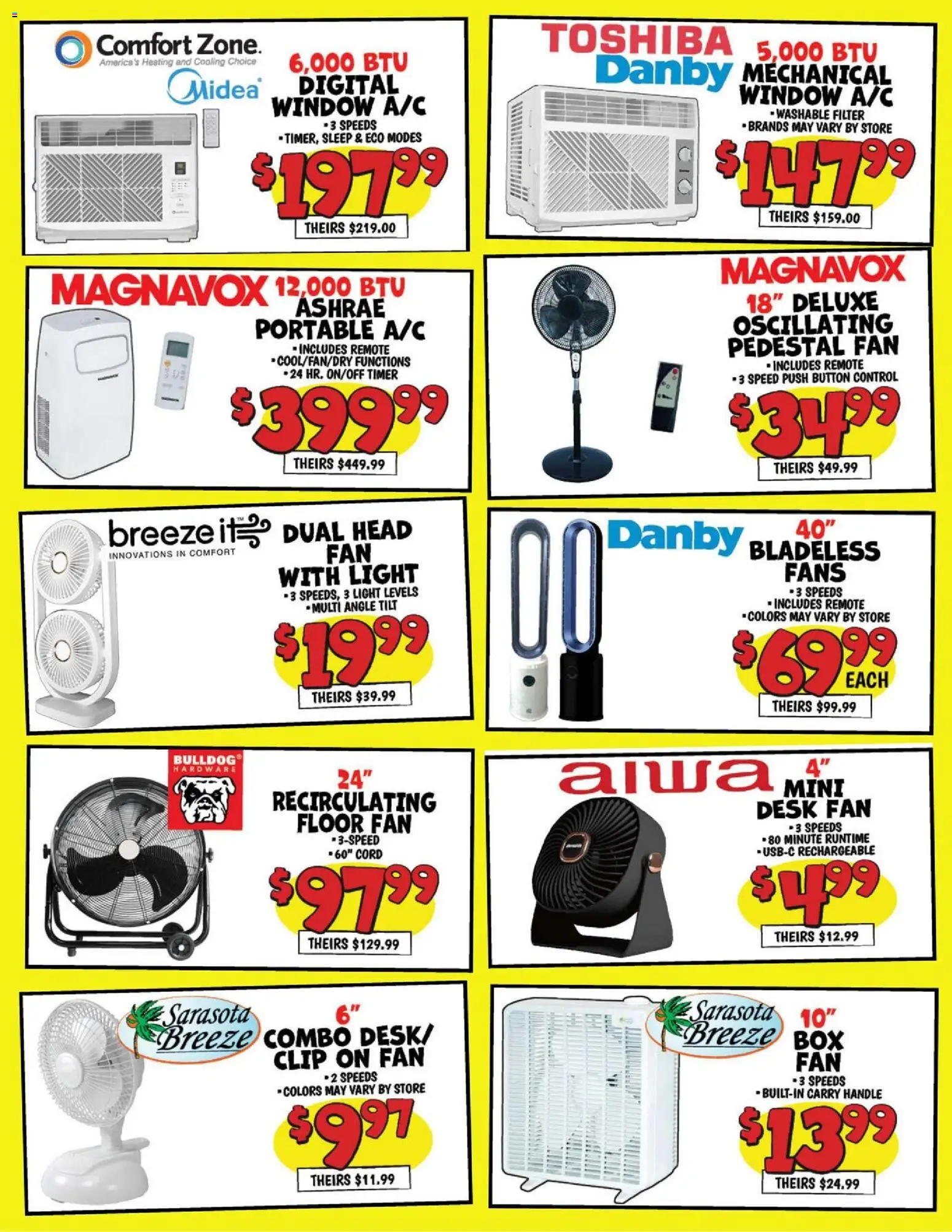 Ollie's Weekly Ad - valid from 07/20/2026 | Page: 2 | Products: Clip, Desk, Fan