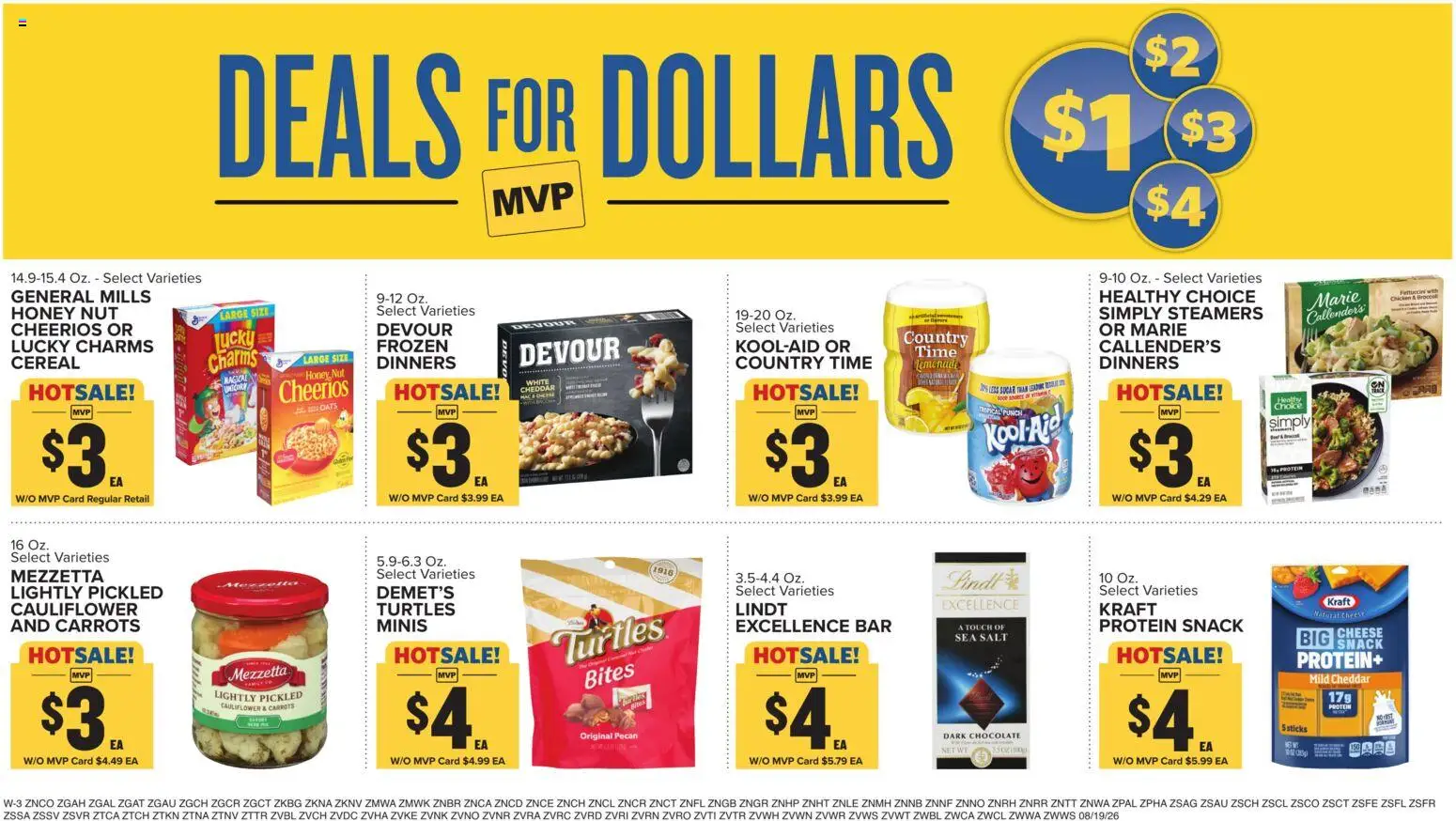 Food Lion Weekly Ad - valid from 08/19/2026 | Page: 17 | Products: Honey, Salt, Cauliflower, Lindt