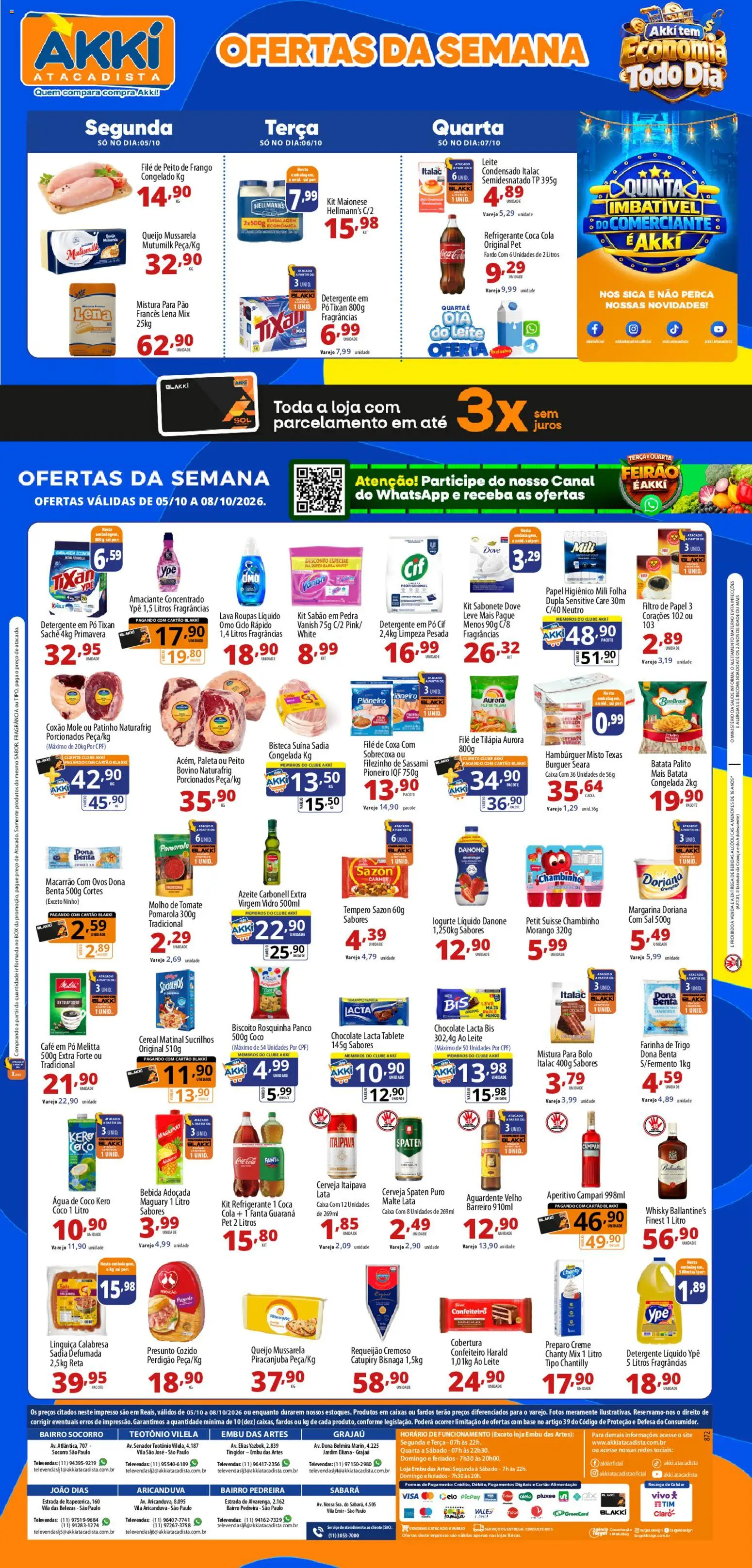 Akki Atacadista Folheto - válido de 05/10/2026 | Página: 1