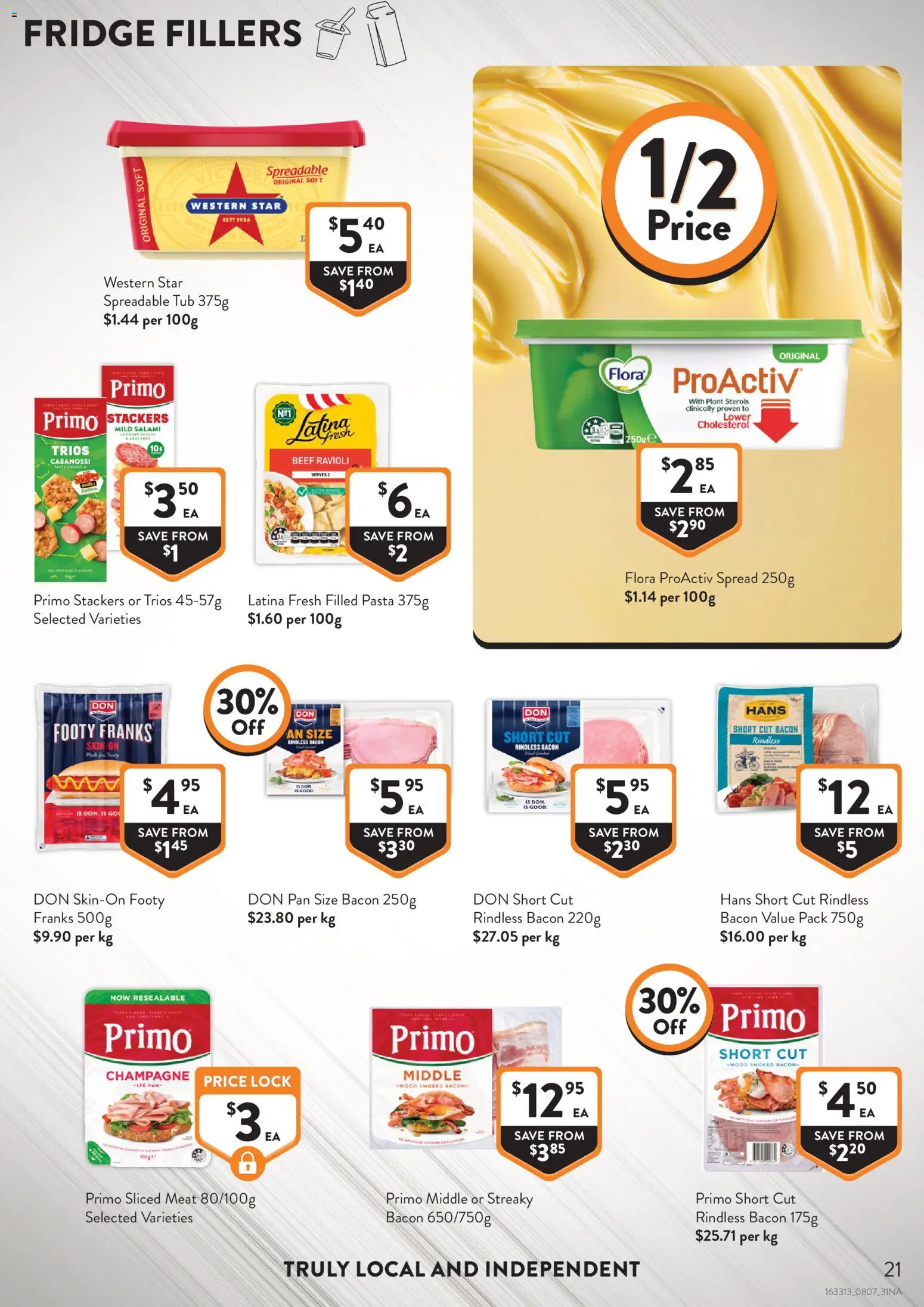 Foodworks catalogue - valid from 08/07/2026 | Page: 21 | Products: Ham, Beef, Meat, Fridge