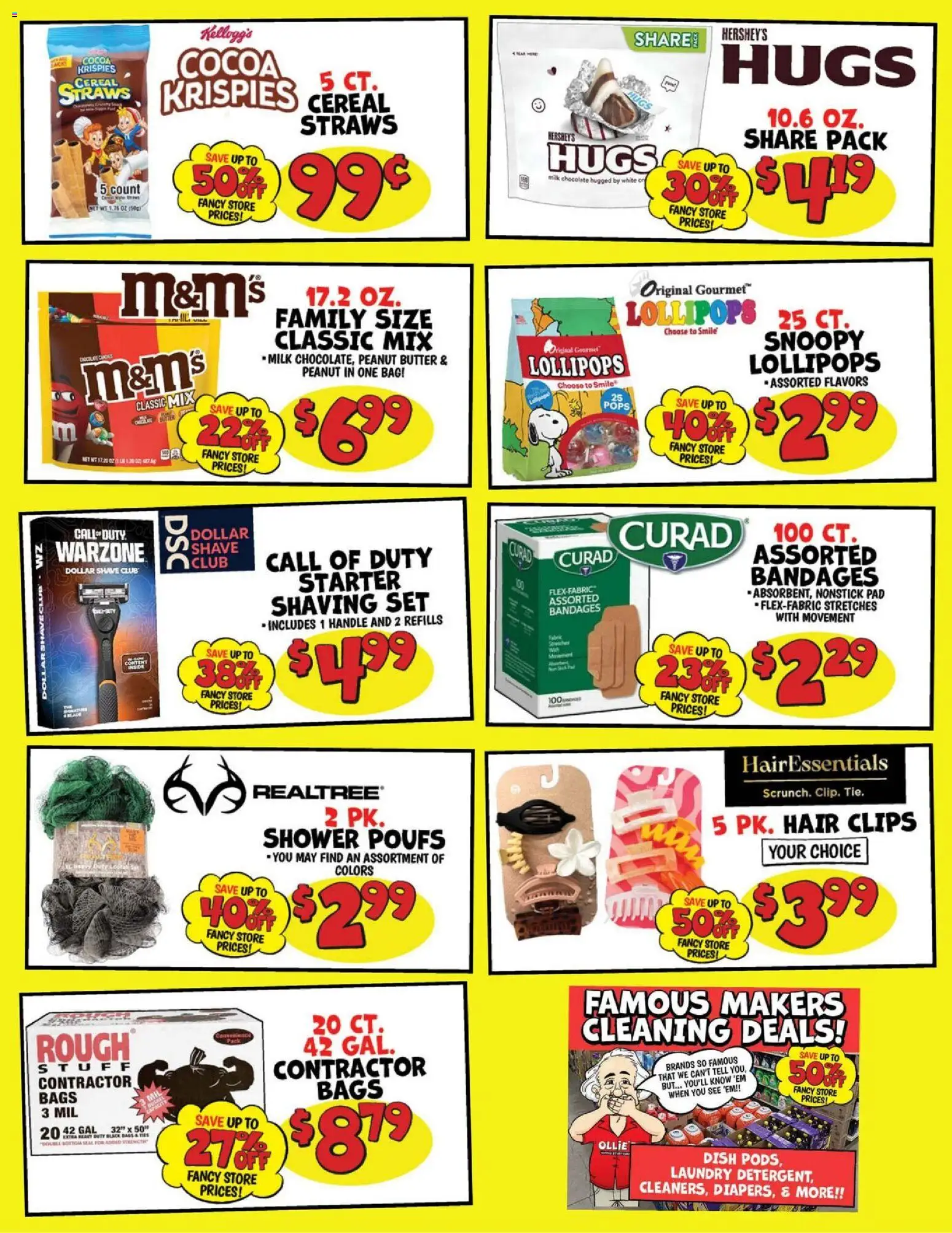 Ollie's Ad - valid from 07/30/2026 | Page: 2 | Products: Shower, Milk, Butter, Bag