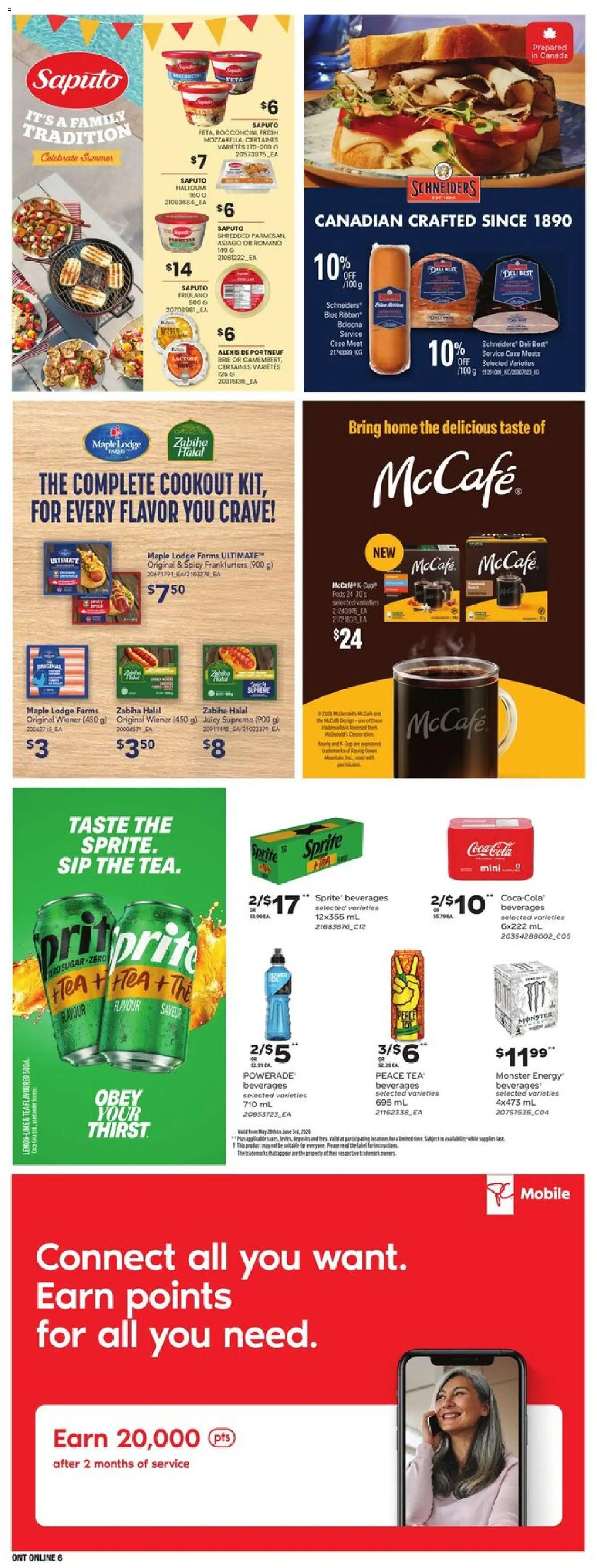 Zehrs flyer valid from 28.05.2026 | Page: 17 | Products: Tea, Case
