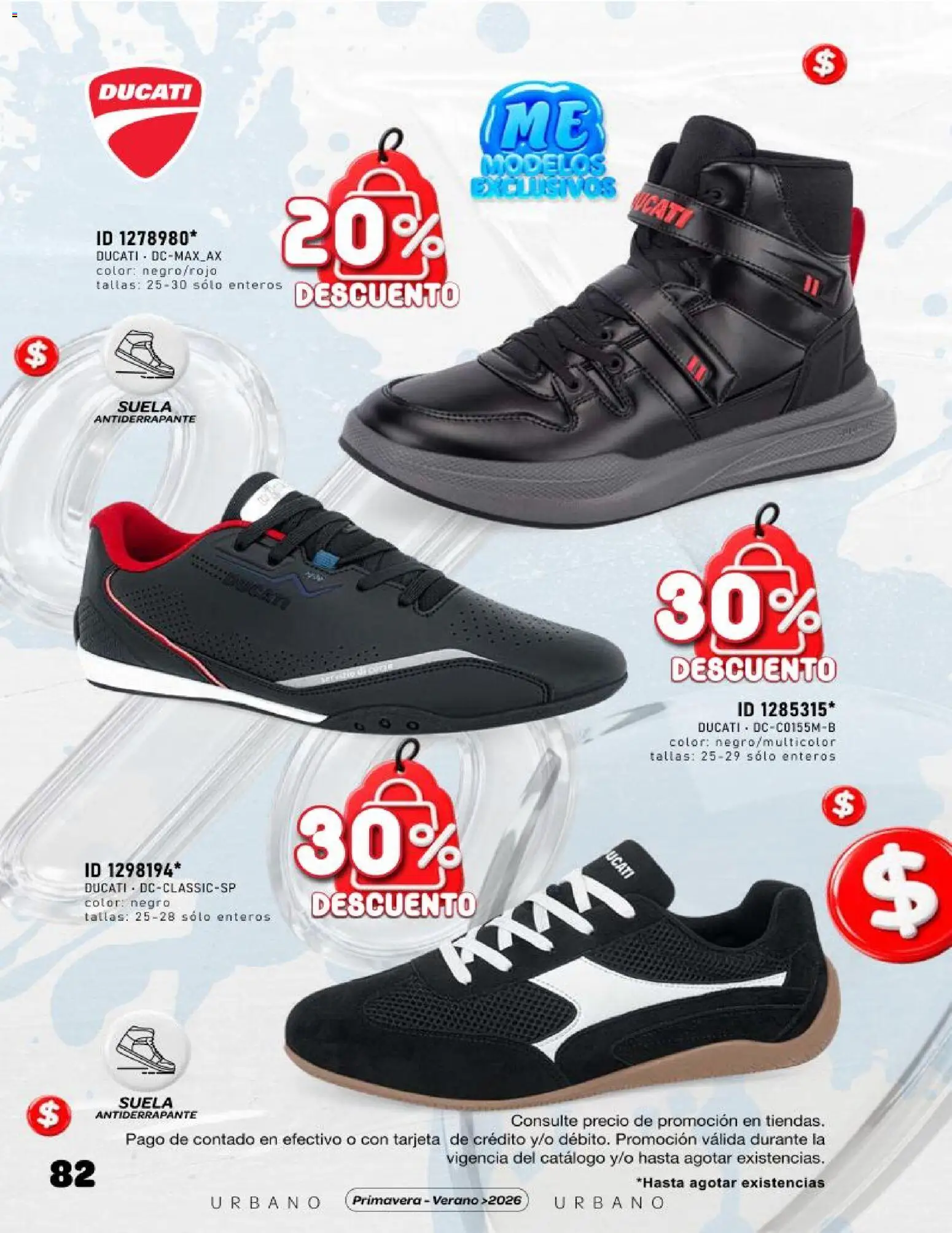 Nuevas ofertas de Price Shoes válidas en toda la República Mexicana desde el 03/07/2026. ¡Encuentra las mejores ofertas en Price Shoes catálogo Oportunidades Urbano! | Página: 82