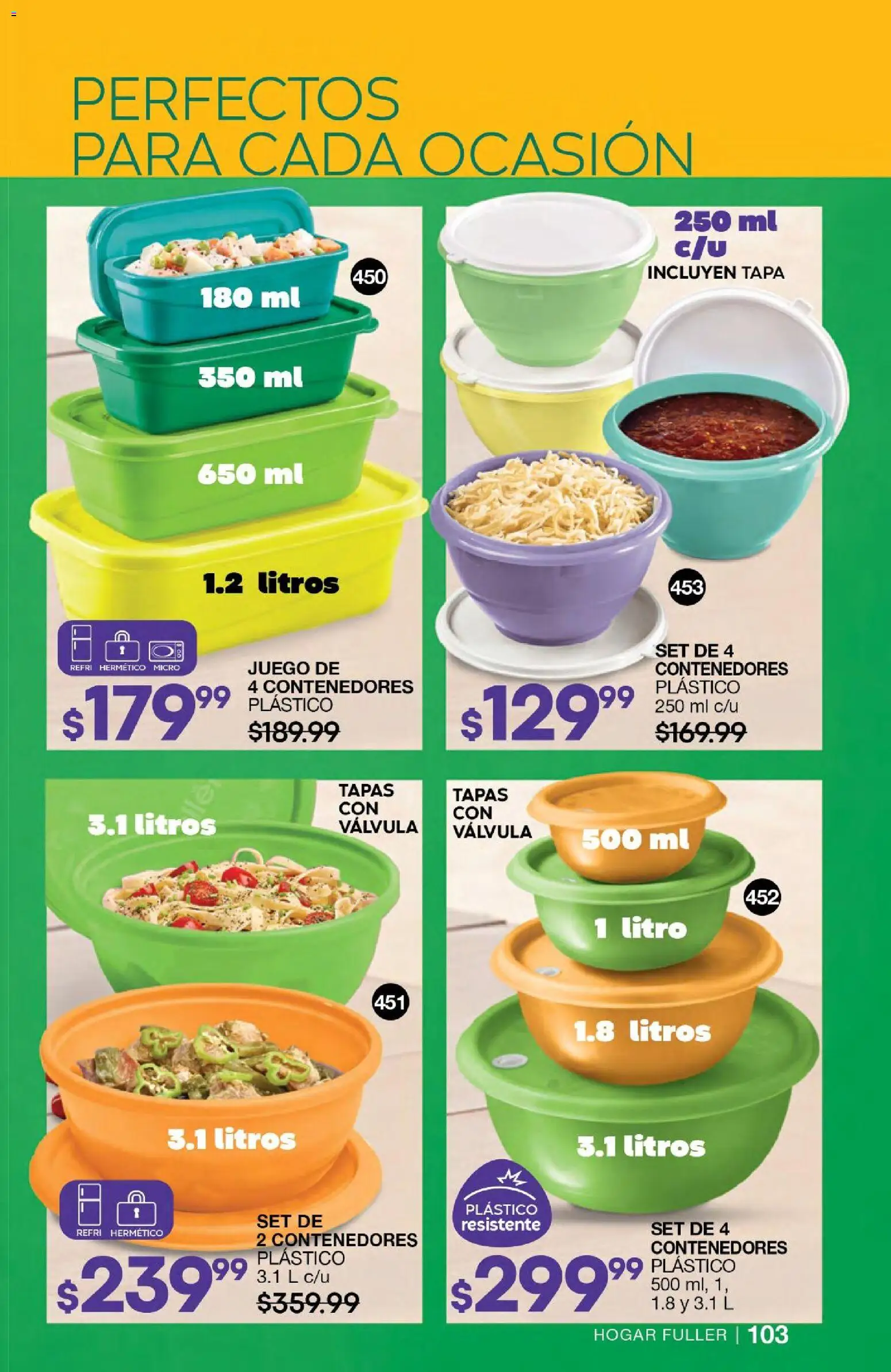 Nuevas ofertas de Fuller válidas en toda la República Mexicana desde el 24.06.2026. ¡Encuentra las mejores ofertas en Fuller campaña 6 2026! | Página: 84 | Productos: Juego, Válvula