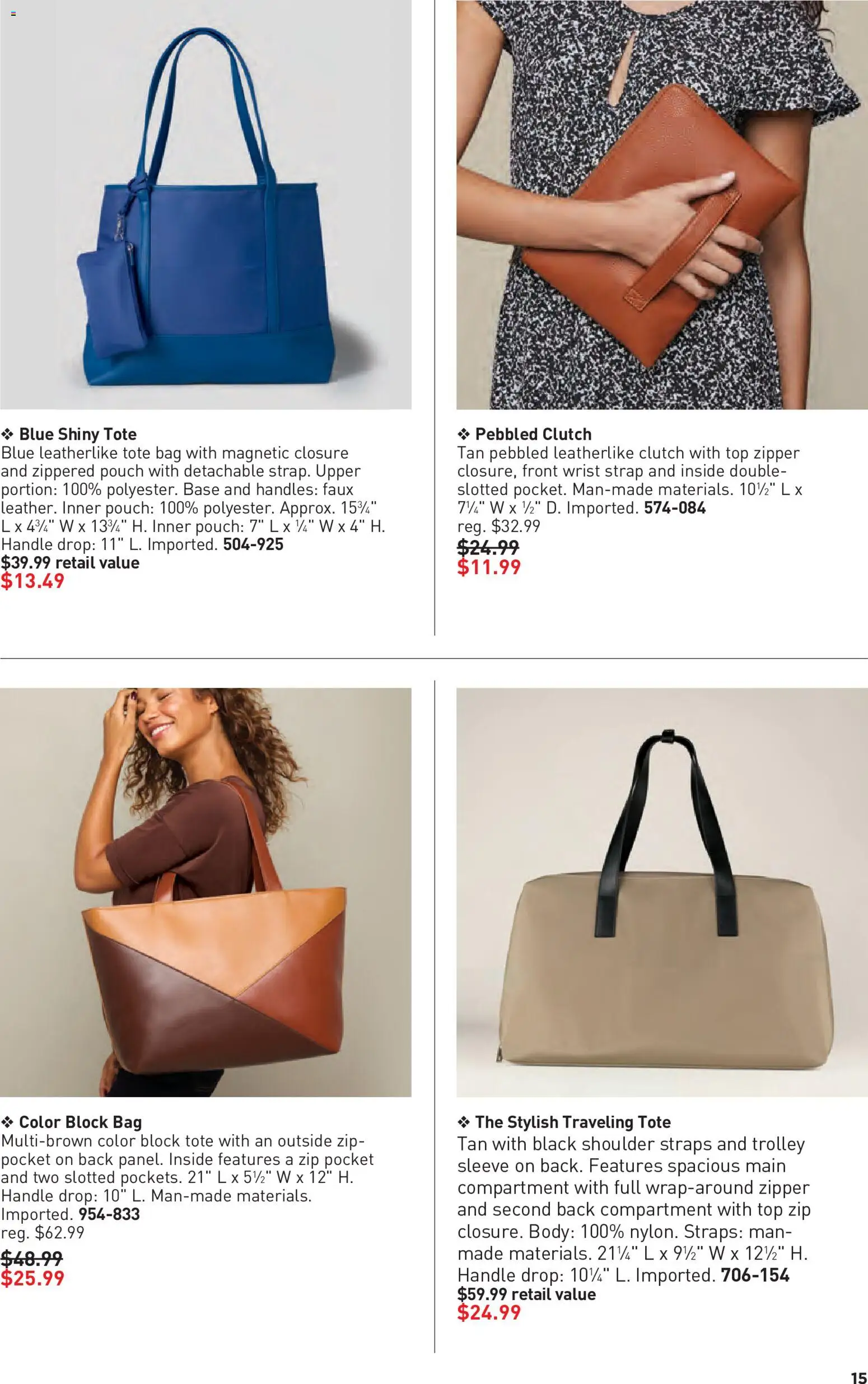 Avon Good Buys Flyer - valid from 07/01/2026 | Page: 15 | Products: Bag
