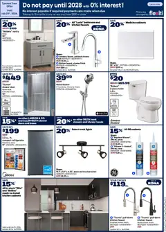Preview of Rona weekly flyer from shop Rona valid from Jul 9, 2026 | Page: 13 | Products: Refrigerator, Shower