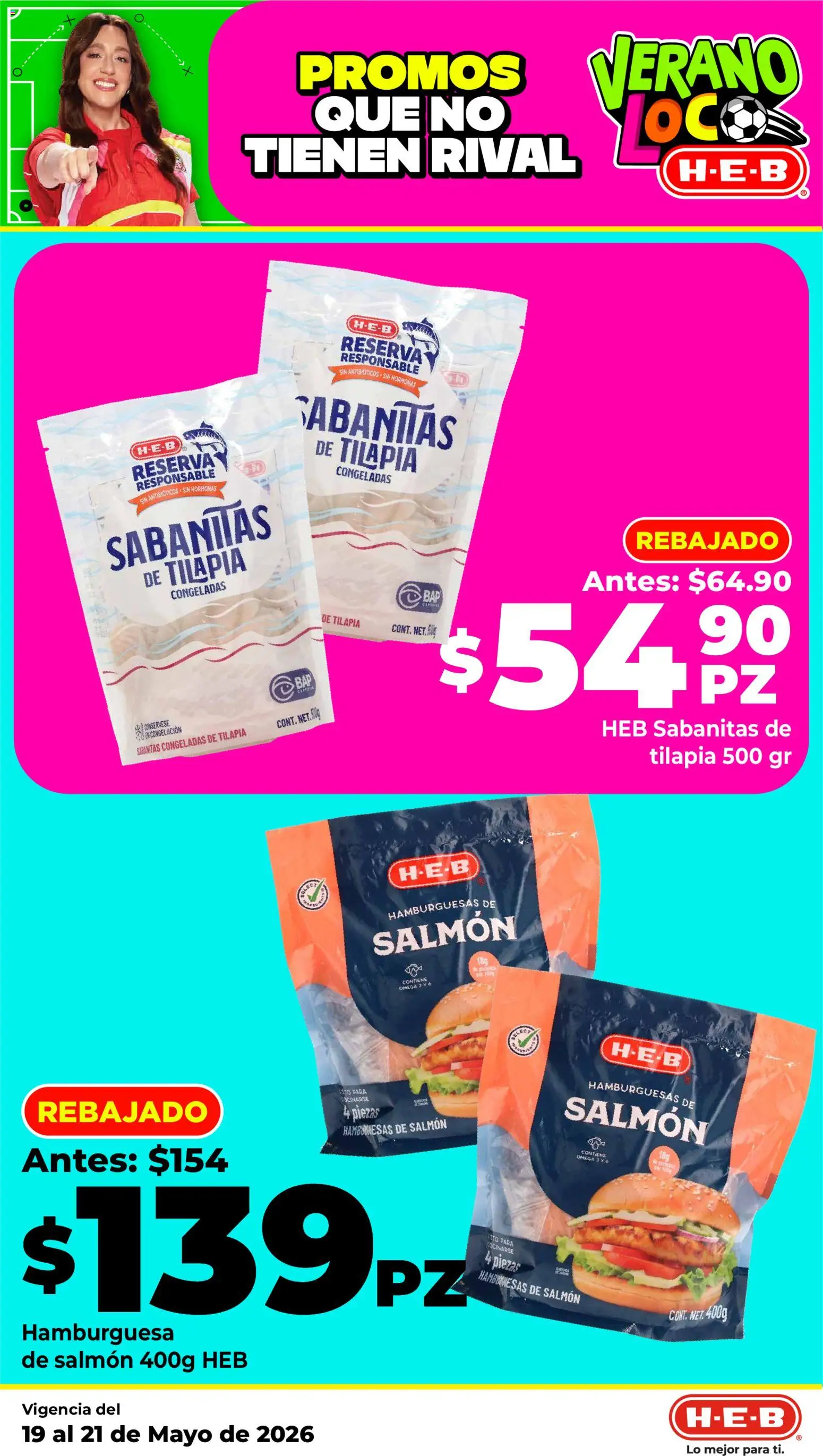 Nuevas ofertas de H-E-B válidas en toda la República Mexicana desde el 19.05.2026. ¡Encuentra las mejores ofertas en H-E-B folleto Ofertas! | Página: 2