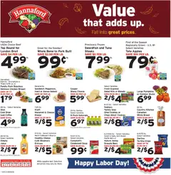 Preview of Hannaford weekly ads valid from 09/06/2026