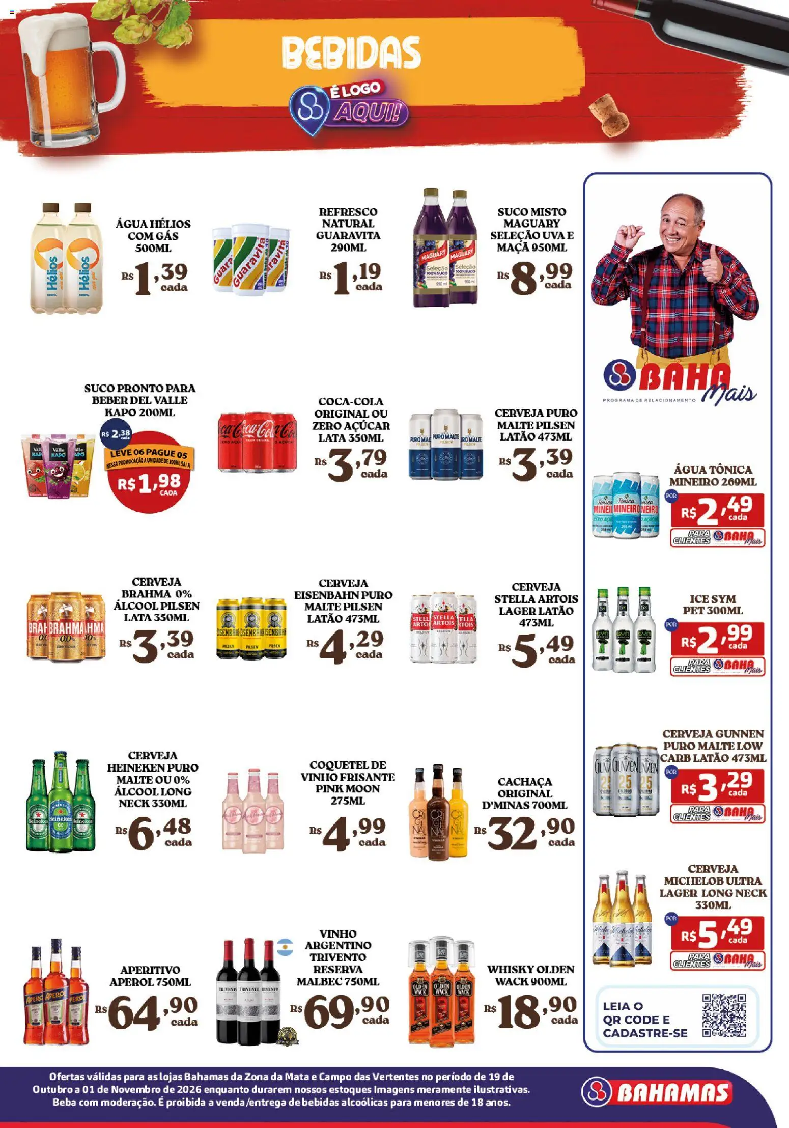 Bahamas Supermercados Folheto - válido de 19/10/2026 | Página: 9