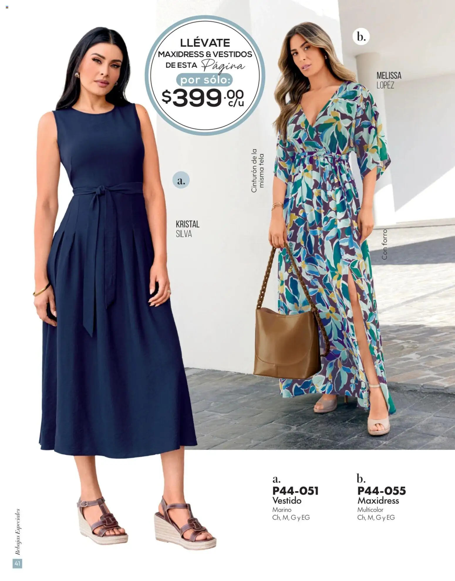 Nuevas ofertas de Cklass válidas en toda la República Mexicana desde el 15.06.2026. ¡Encuentra las mejores ofertas en Cklass catálogo Verano! | Página: 42 | Productos: Cinturón, Vestido