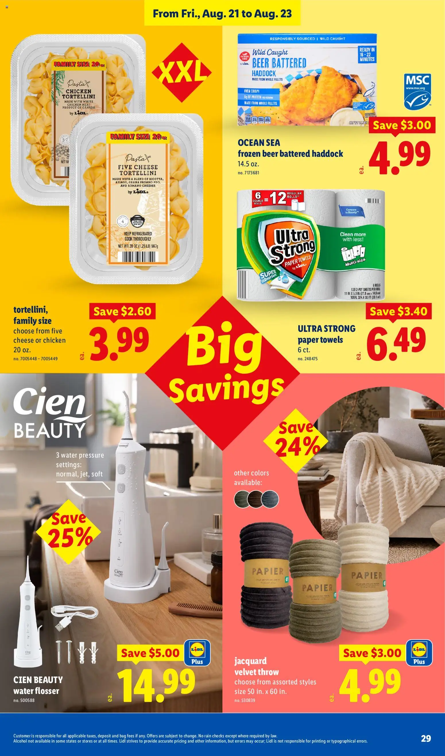 Lidl Weekly Ad - valid from 08/19/2026 | Page: 29 | Products: Beer, Protein, Alcohol, Oven