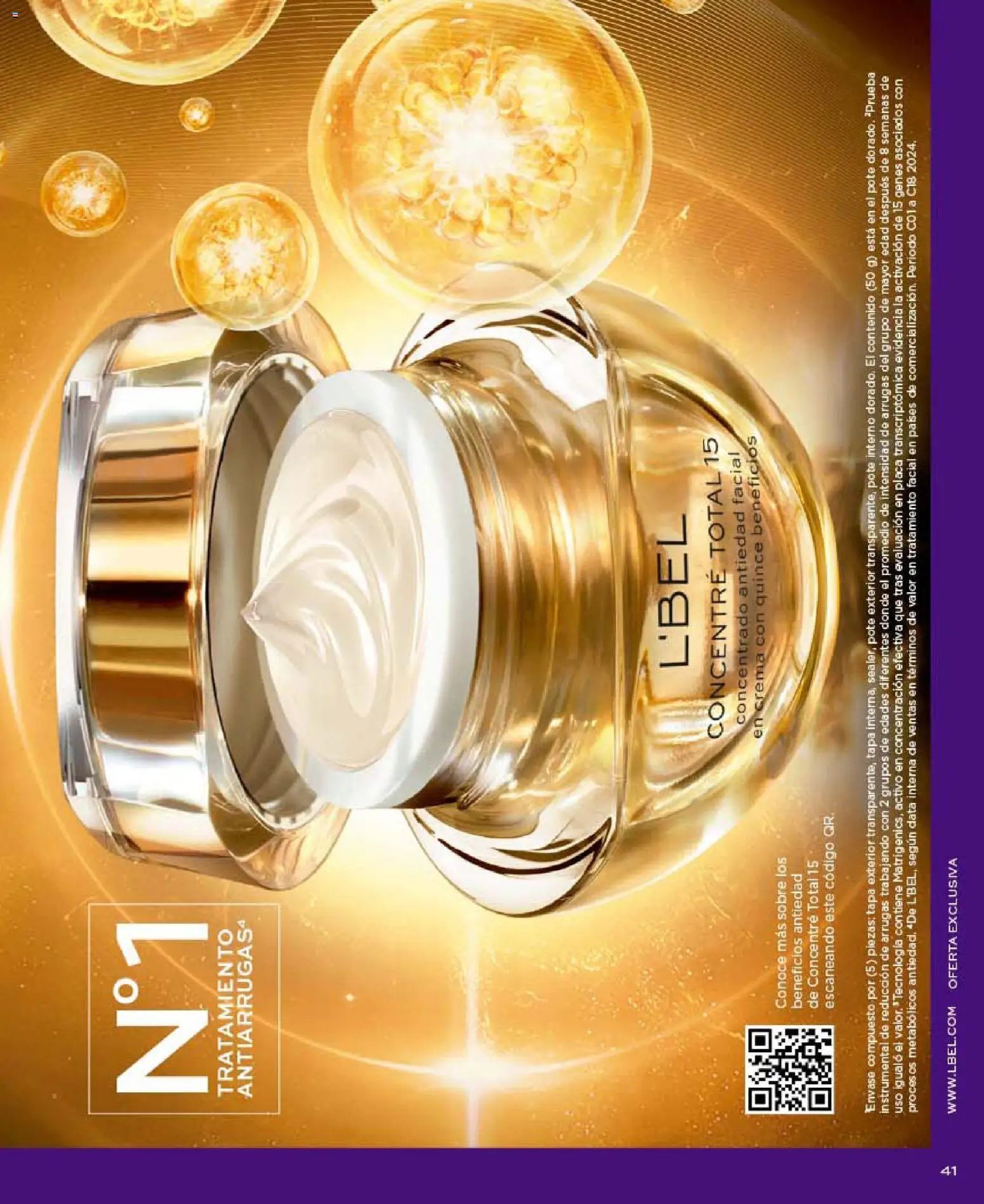 Catálogo L'Bel Campaña 10 │ válido desde el 01.06.2026 | Página: 41 | Productos: Sobre, Crema