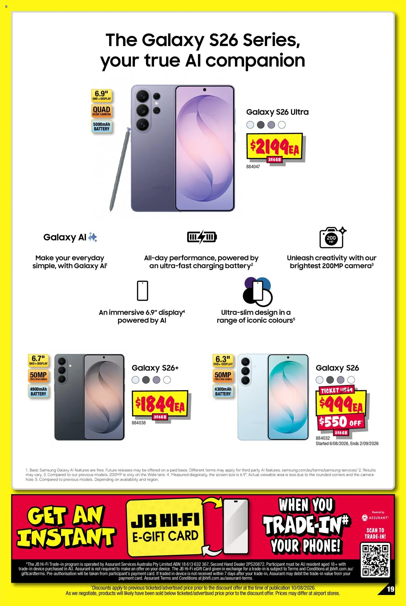 JB Hi-Fi catalogue - valid from 14/08/2026 | Page: 19 | Products: Battery, Phone, Device, Screen