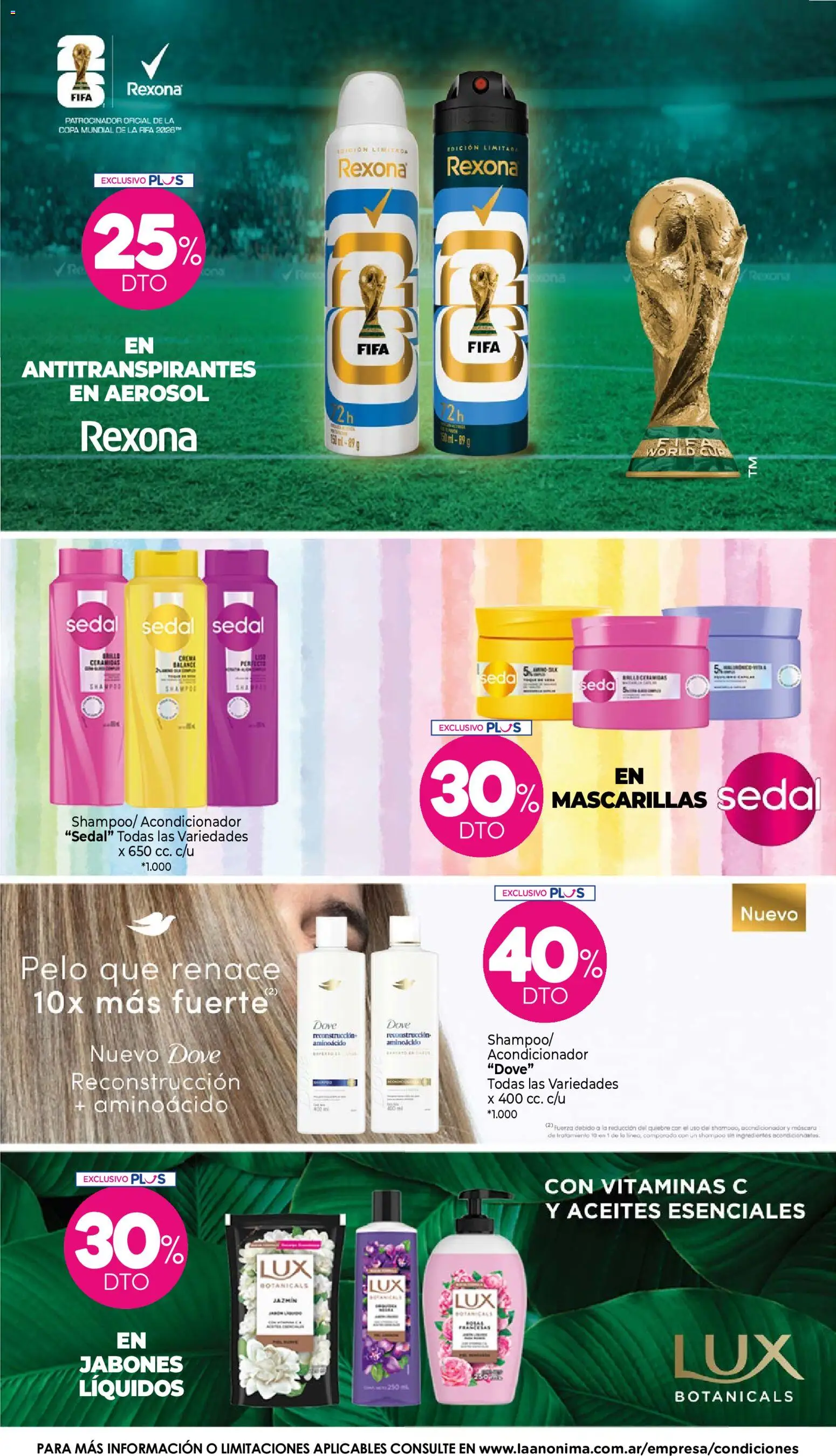 La Anonima catálogo │ válido desde el 18.06.2026 | Página: 6 | Productos: Vitaminas, Máscara, Shampoo, Acondicionador
