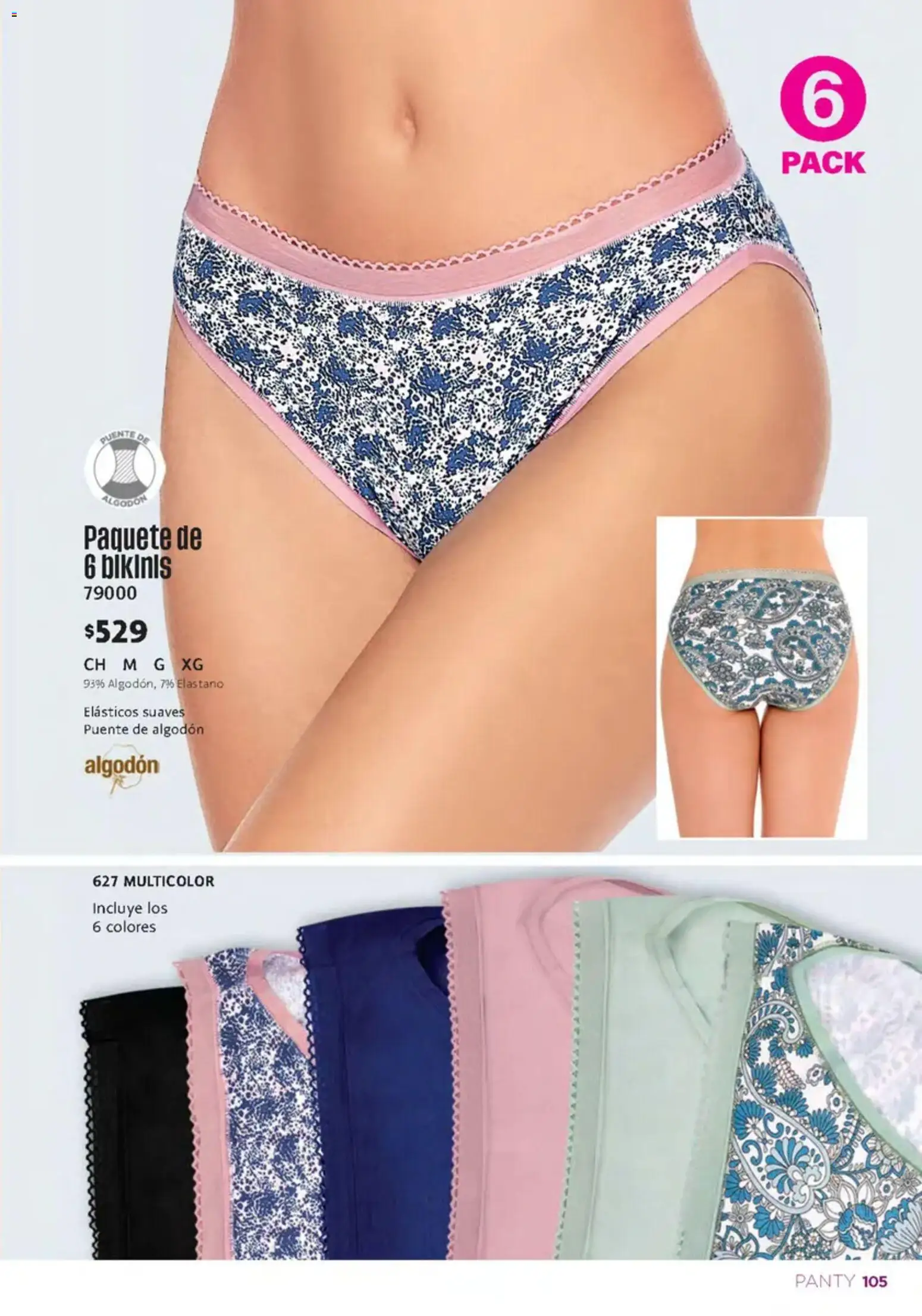 Nuevas ofertas de Ilusión válidas en toda la República Mexicana desde el 01/10/2026. ¡Encuentra las mejores ofertas en Ilusión catálogo Invierno! | Página: 107 | Productos: Algodón