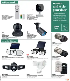 Preview of Home Hardware flyer - Fall and Winter from shop Home Hardware valid from Aug 13, 2026 | Page: 13 | Products: Camera, Lighting, Battery, Door