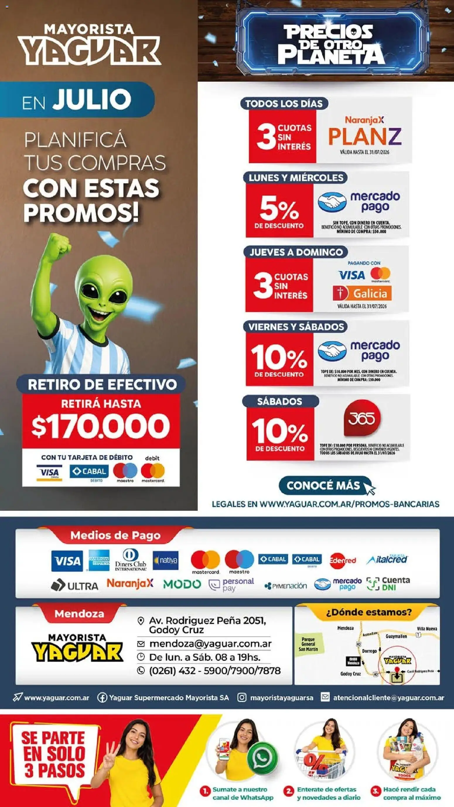 Yaguar - Oferta Semanal Mendoza │ válido desde el 06/07/2026 | Página: 18