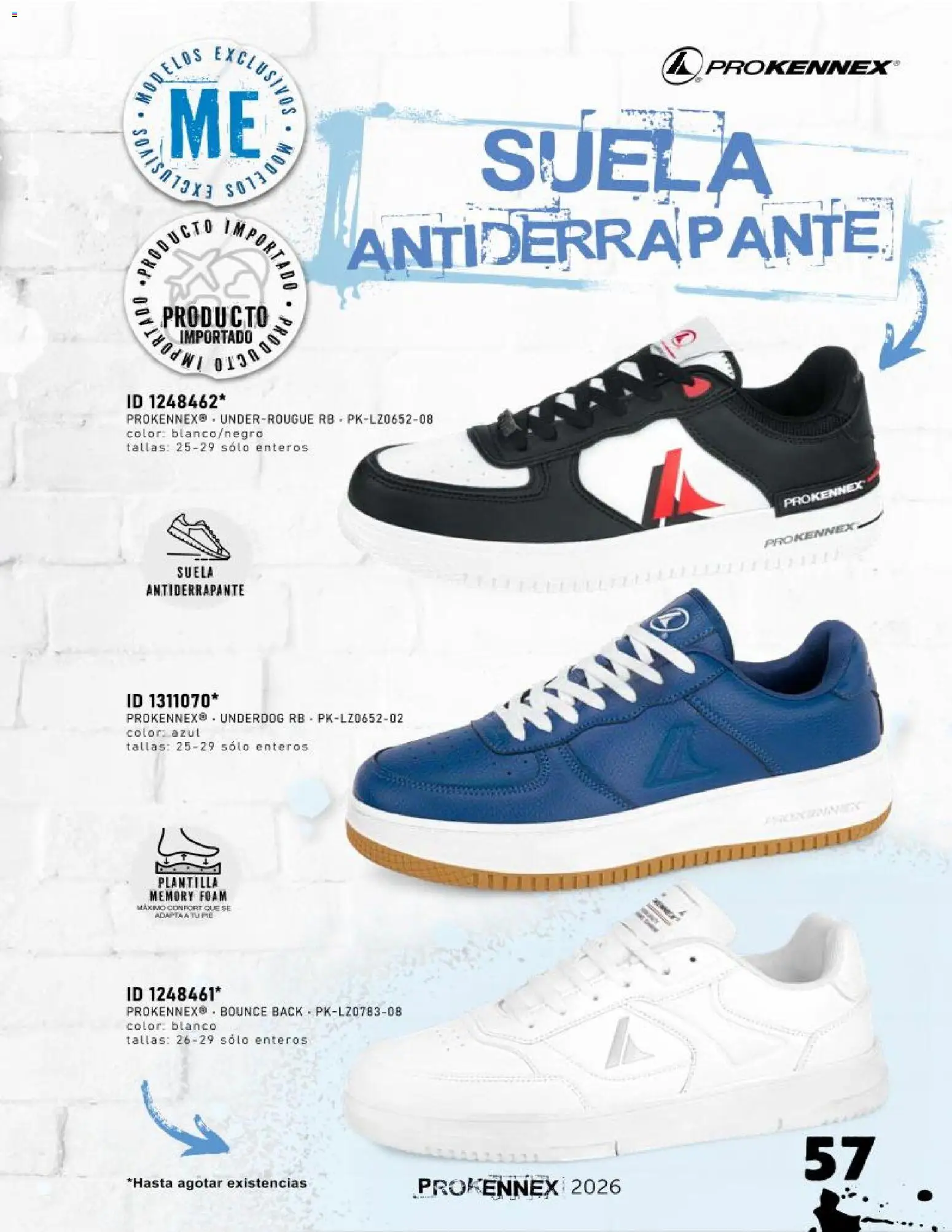 Nuevas ofertas de Price Shoes válidas en toda la República Mexicana desde el 15/09/2026. ¡Encuentra las mejores ofertas en Price Shoes catálogo Prokennex! | Página: 57