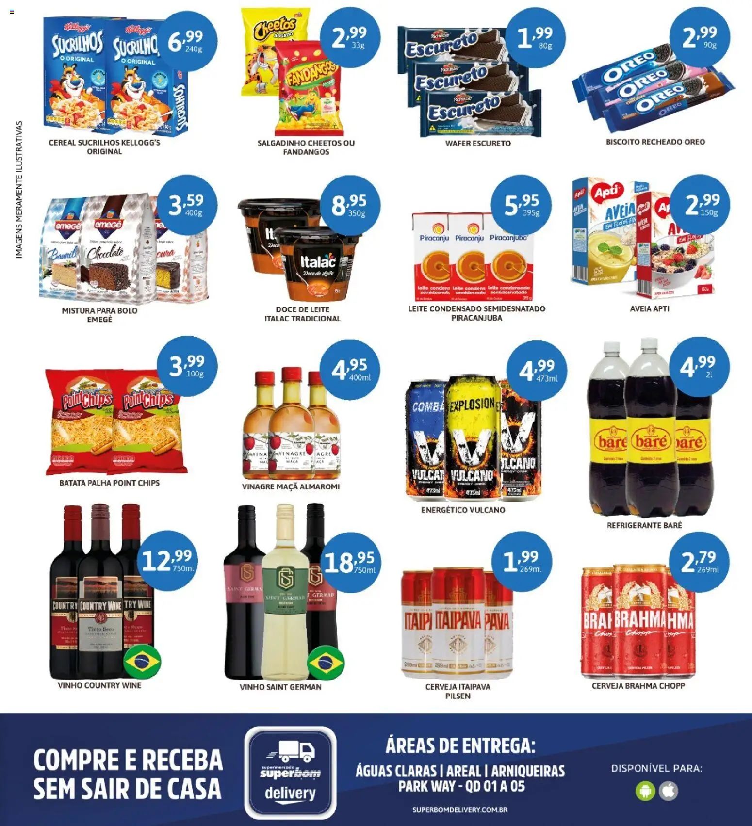 Superbom Folheto - válido de 31/07/2026 | Página: 2 | Produtos: Vinho, Cerveja, Flocos, Batata
