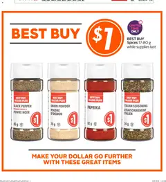 Preview of Safeway weekly flyer / circulaire from shop Safeway valid from Aug 20, 2026 | Page: 16 | Products: Spices, Pepper, Powder, Onion